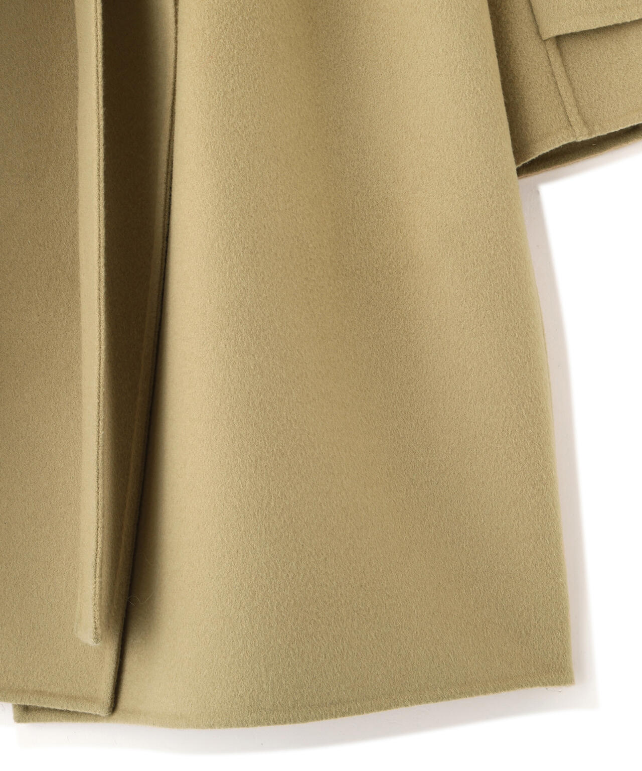 YLEVE / SUPER100's WOOL DOUBLE CLOTH COAT