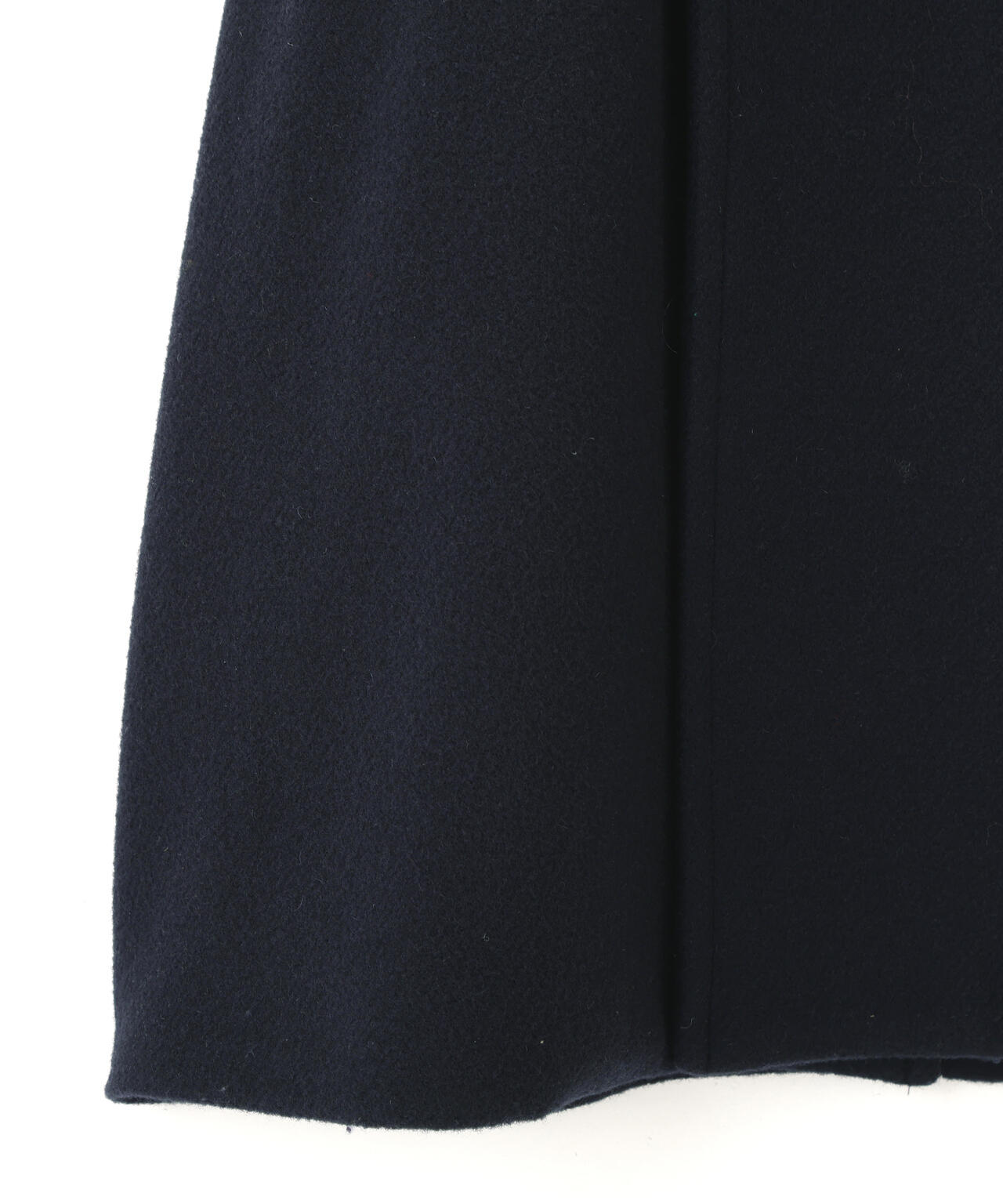 YLEVE / BLANKET-BRUSHED WOOL LONG COAT