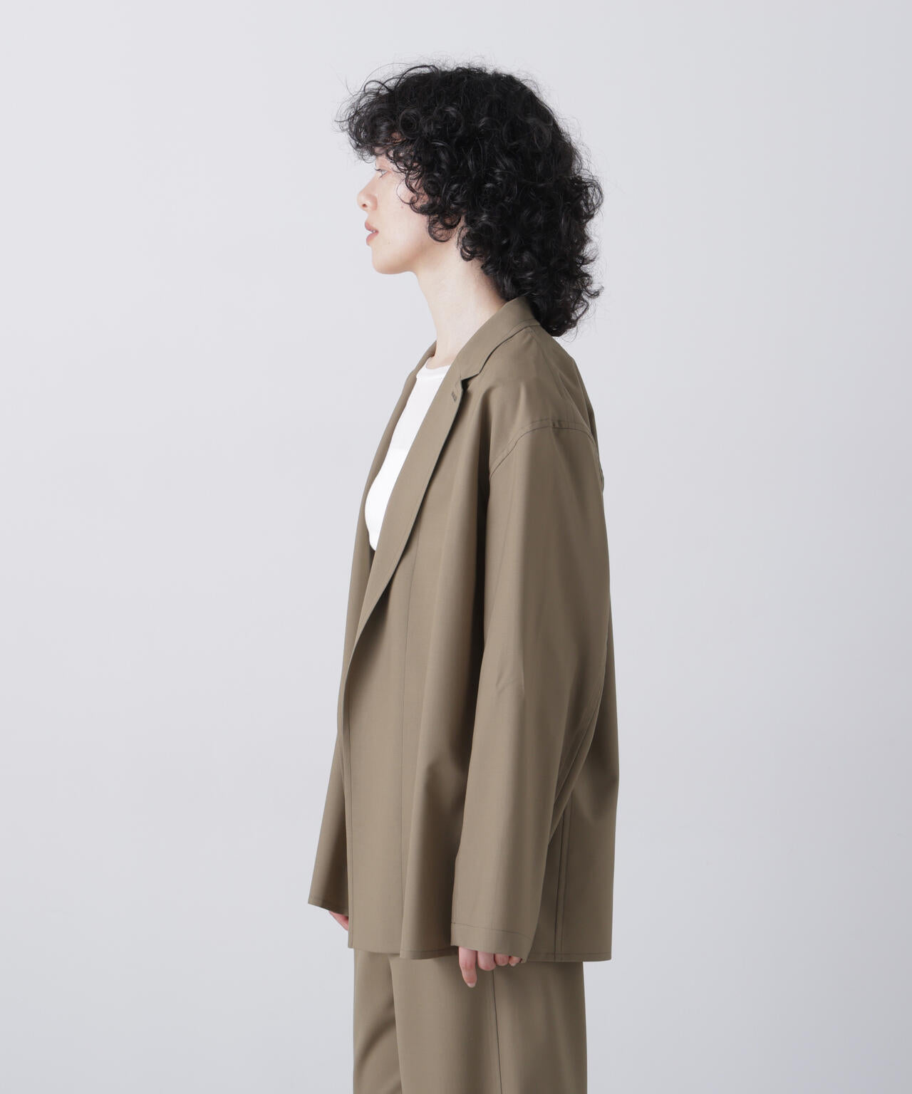 YLEVE / SUPER140's WOOL TROPICAL JACKET