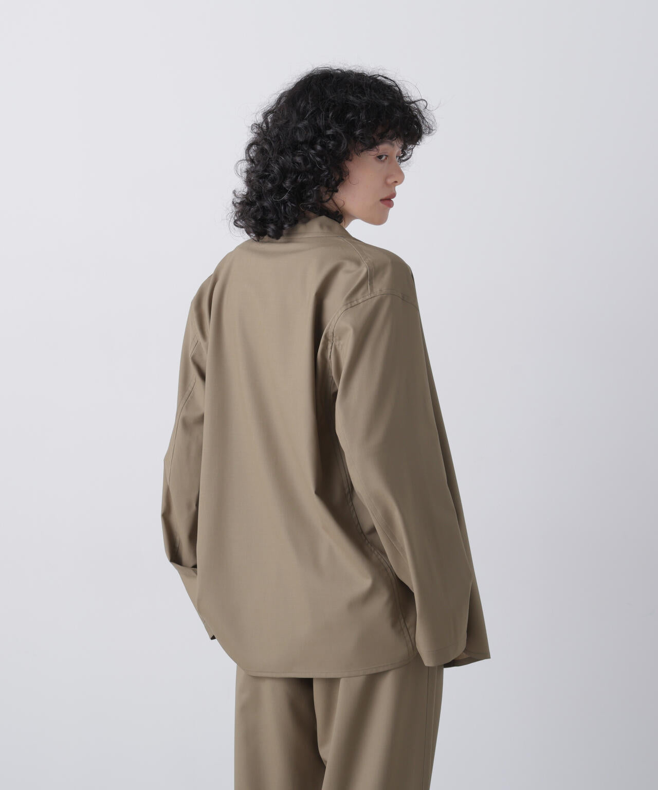 YLEVE / SUPER140's WOOL TROPICAL JACKET