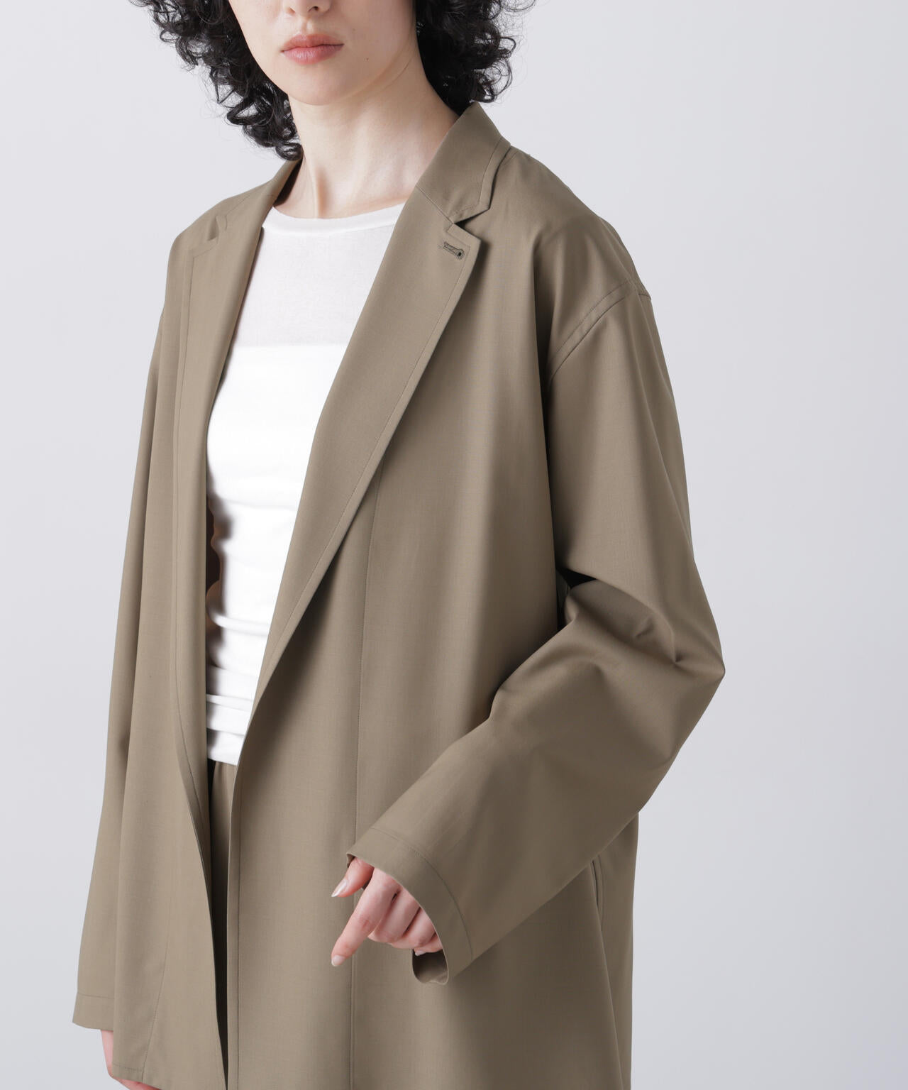 YLEVE / SUPER140's WOOL TROPICAL JACKET