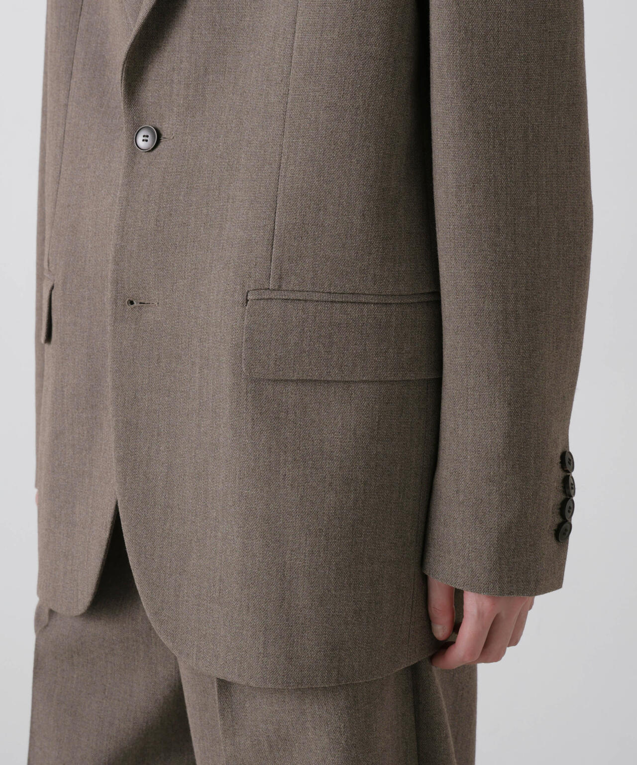 YLEVE / ROUGH WOOL JACKET