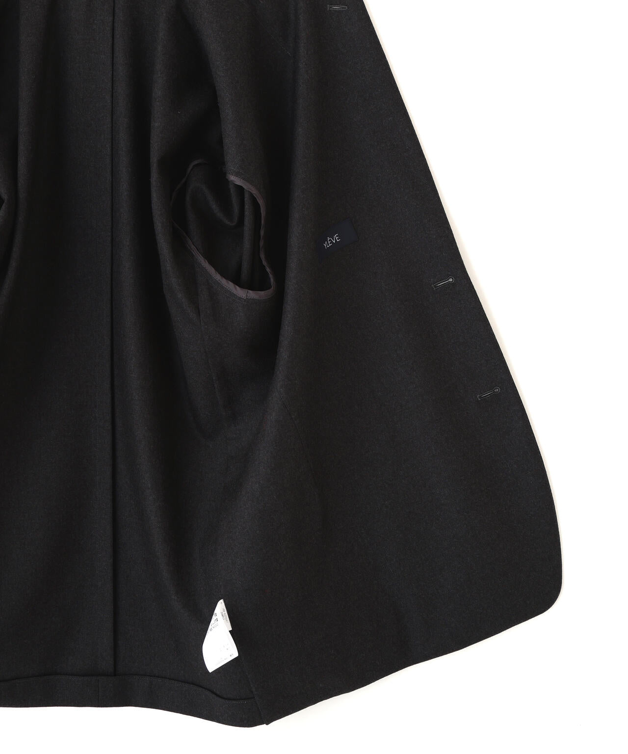 YLEVE / NON MULESING WOOL LIGHT FLANNEL JACKET