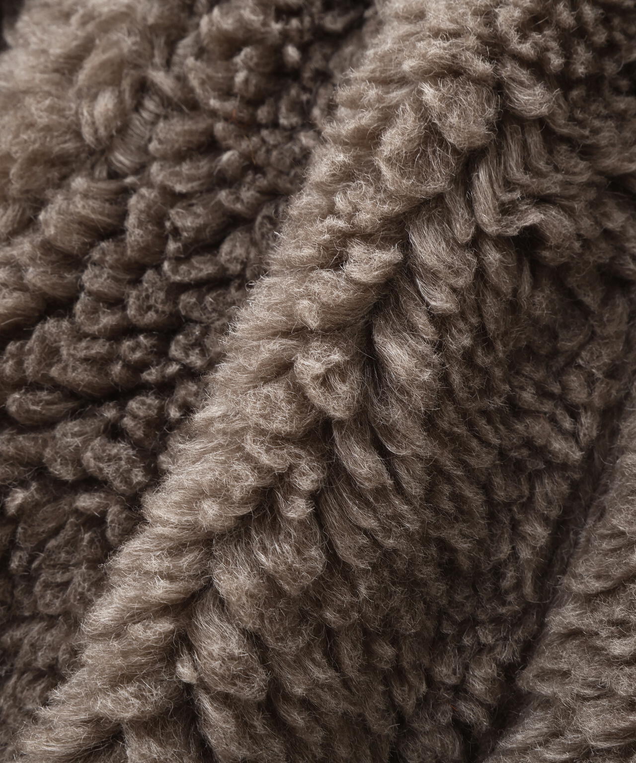 YLEVE / LINEN/RAMIE POLYESTER BOA BLOUSON