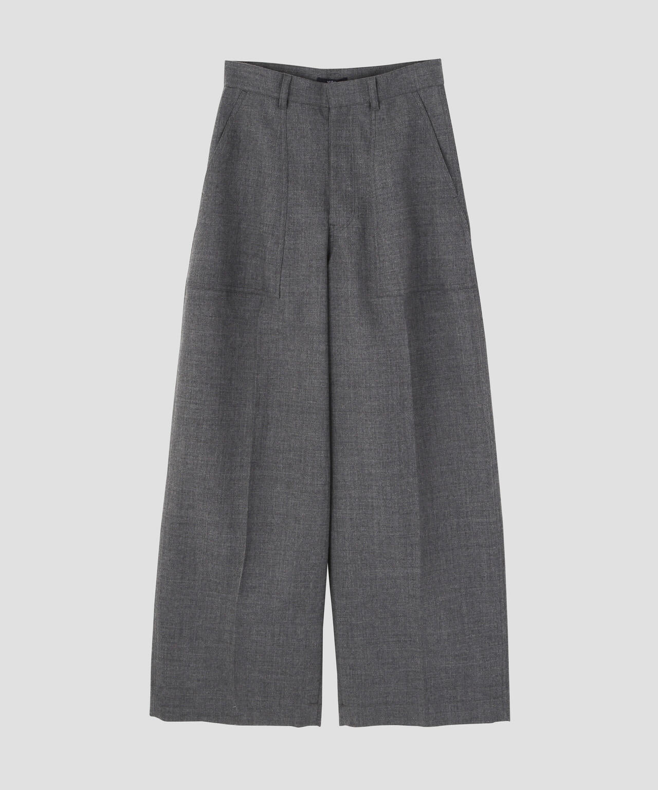 YLEVE / DRY WOOL TWILL TROUSERS