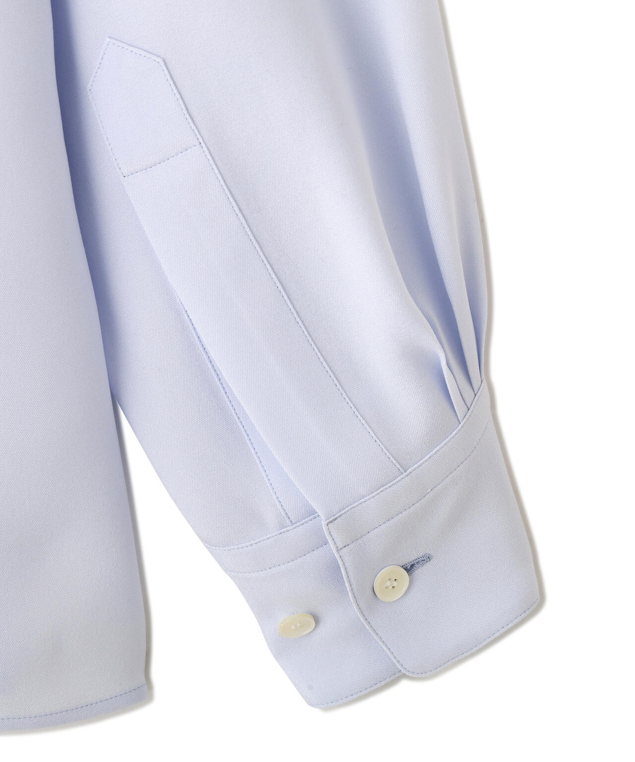 YLEVE / SILK DE CHINE SKIPPER SHIRT