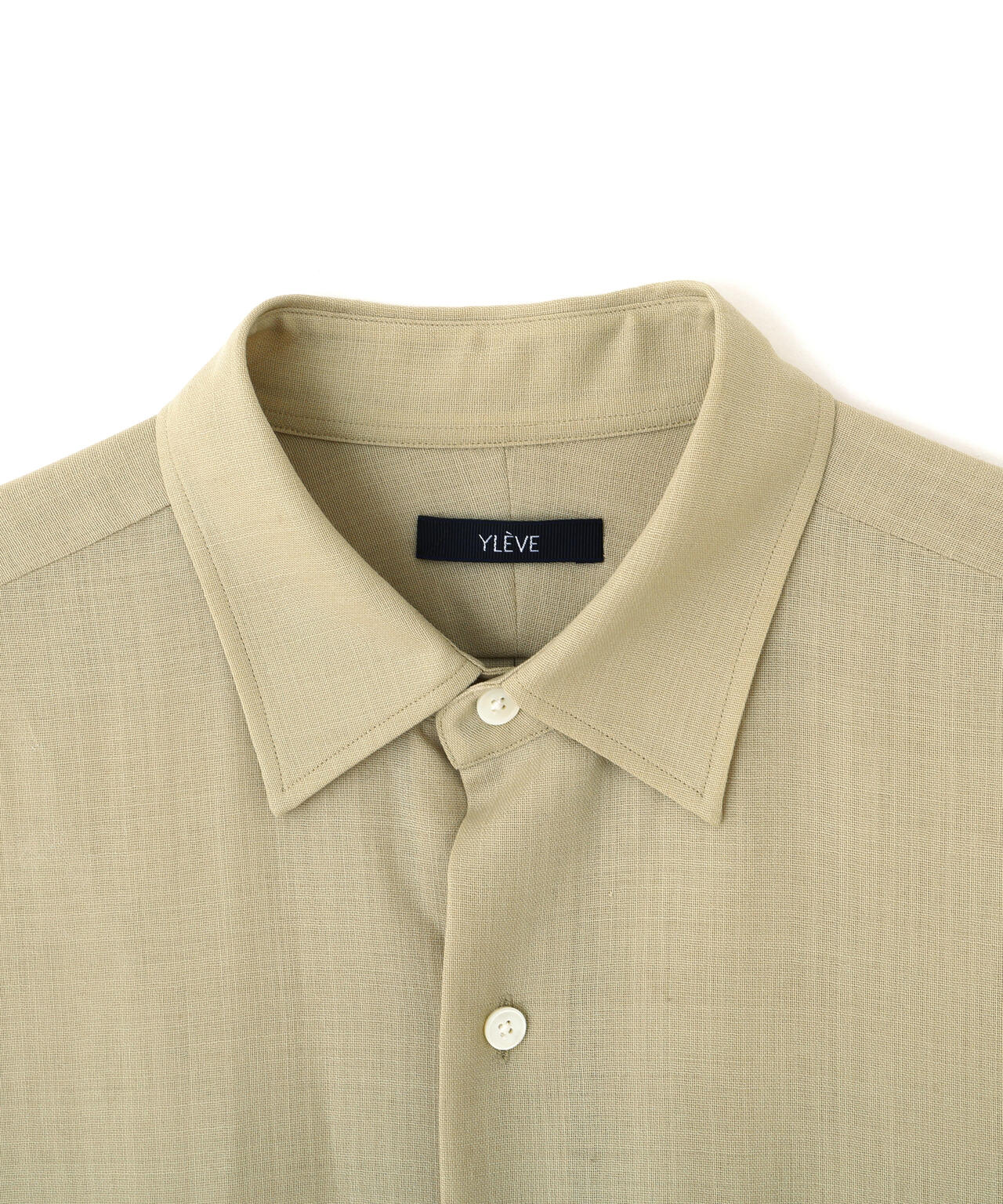 YLEVE / 2/72 SUPER 100’s WOOL HIGH-TWIST VOILE SHIRT