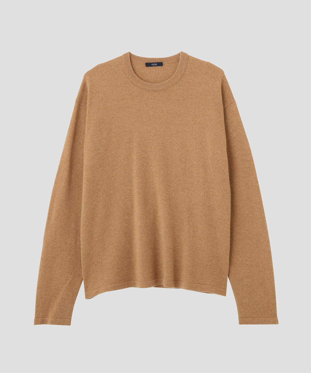 YLEVE / CASHMERE KNIT T-SHIRT