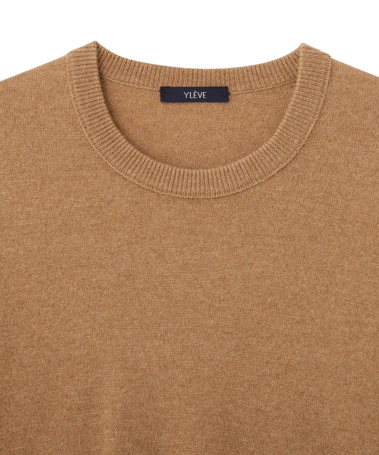 YLEVE / CASHMERE KNIT T-SHIRT