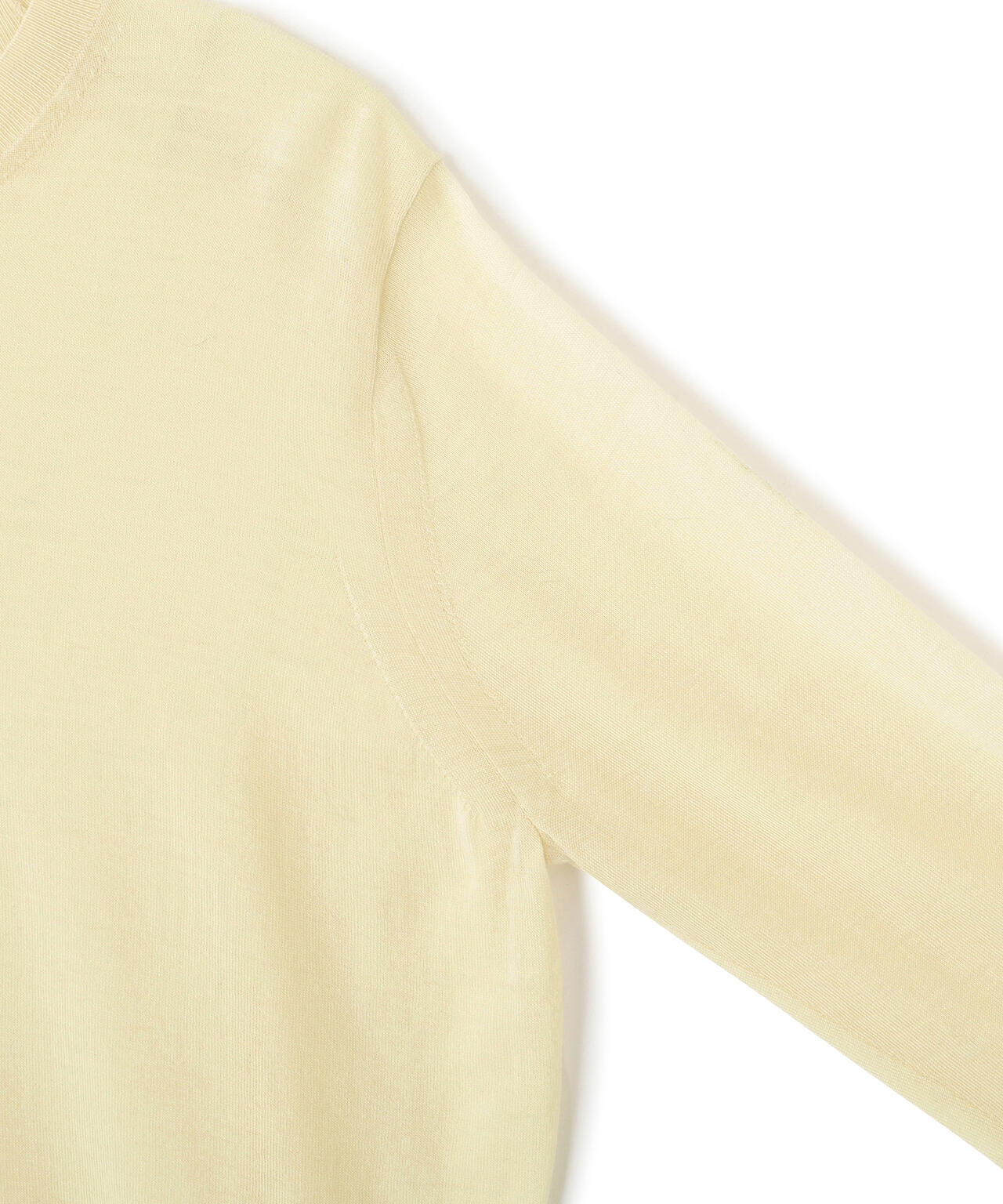 YLEVE / 2/100 FINE WOOL SHEER KNIT PULLOVER