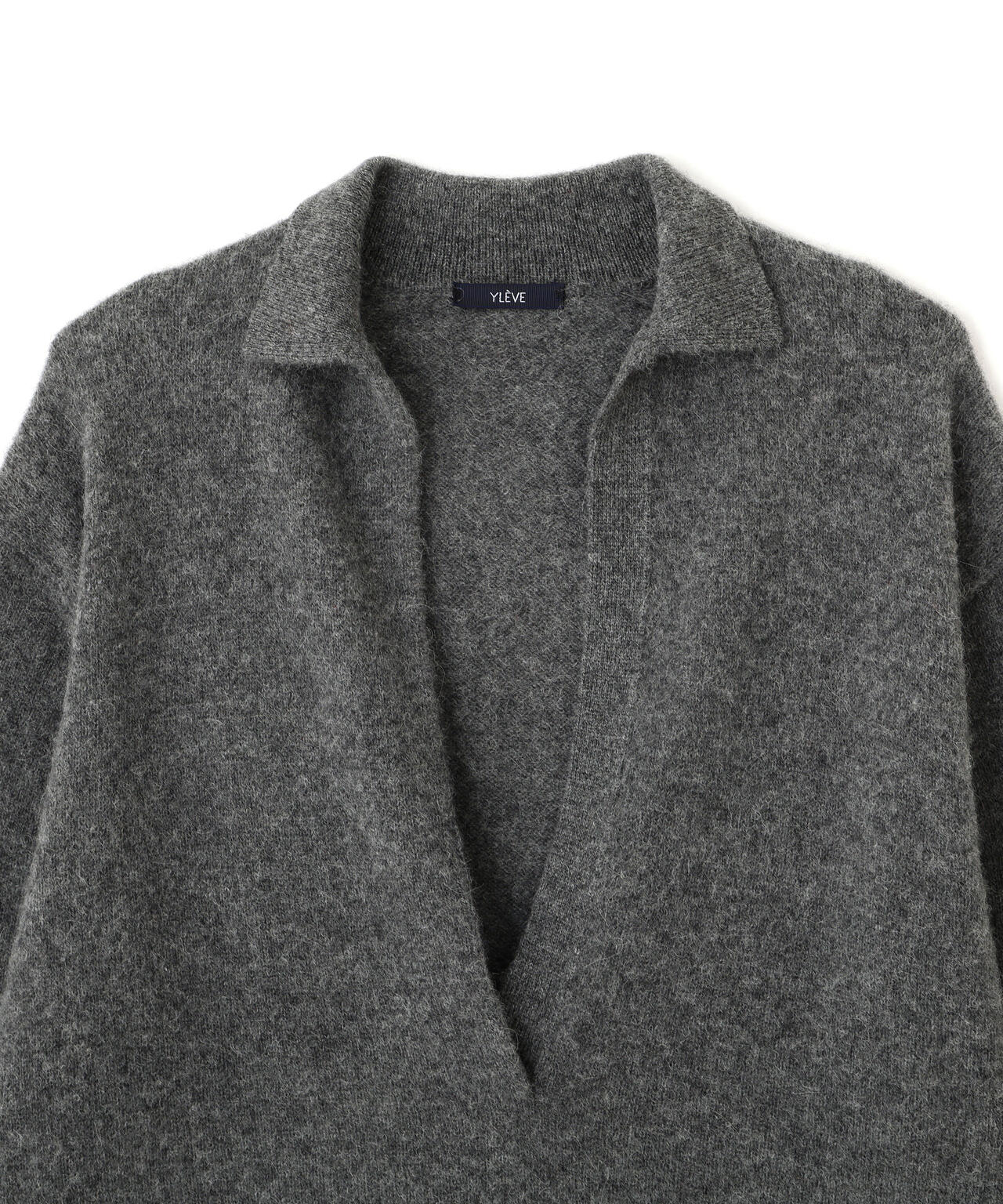 YLEVE / ROYAL ALPACA SKIPPER KNIT PULLOVER