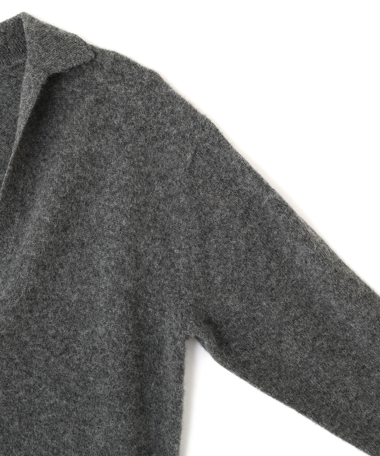 YLEVE / ROYAL ALPACA SKIPPER KNIT PULLOVER