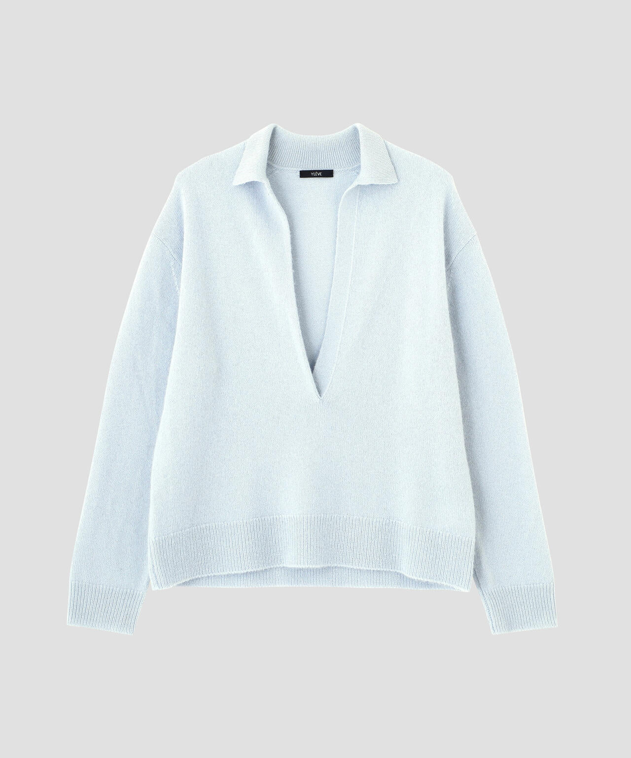 YLEVE / ROYAL ALPACA SKIPPER KNIT PULLOVER