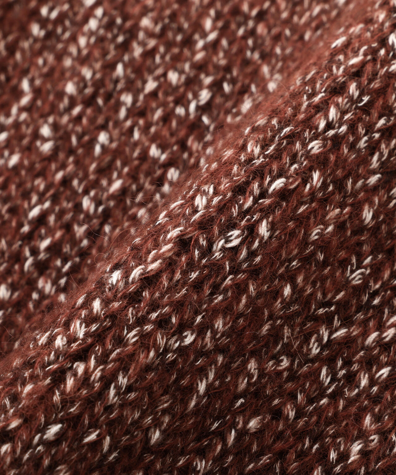 YLEVE / BOUCLE MOHAIR KNIT PULLOVER