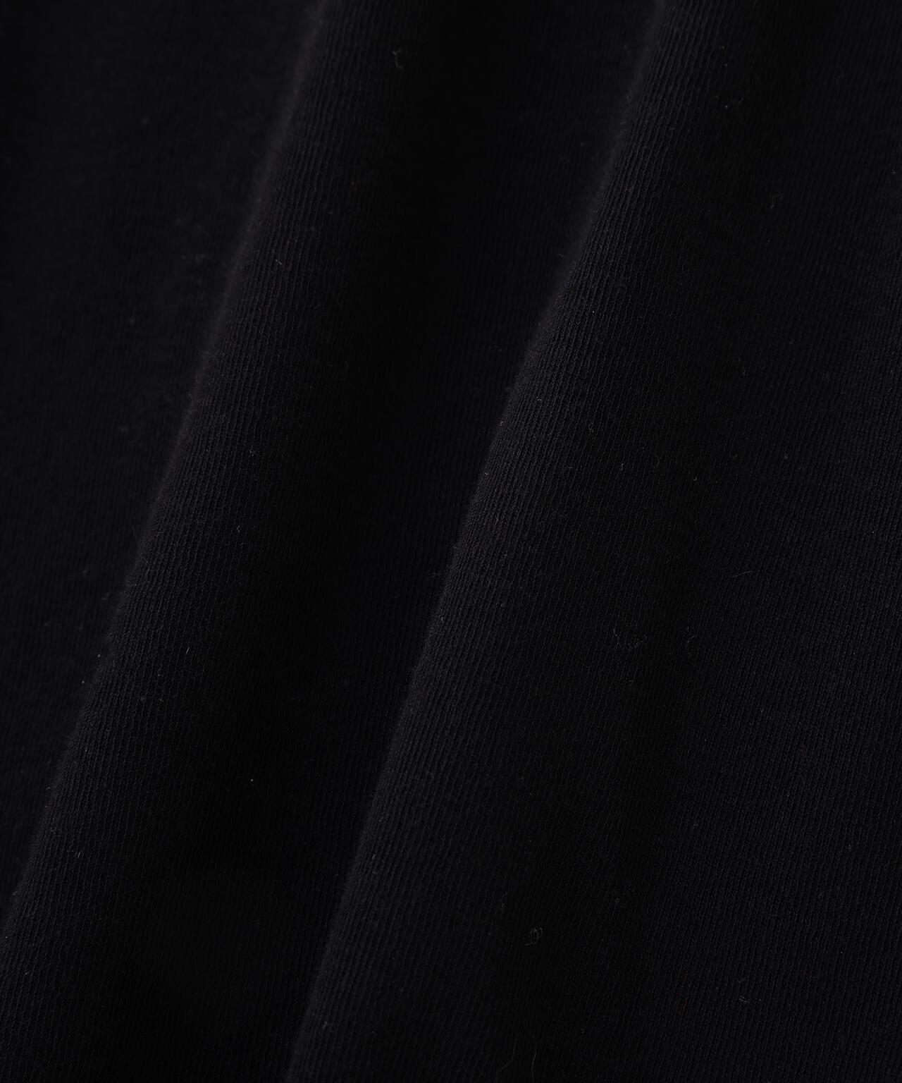 YLEVE / SHEER HIGH-TWIST RIB JERSEY TURTLENECK PULLOVER