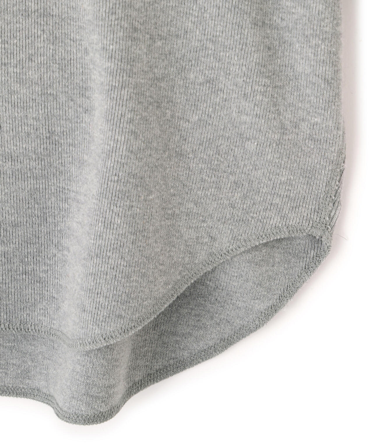 YLEVE / COTTON RIB PULLOVER