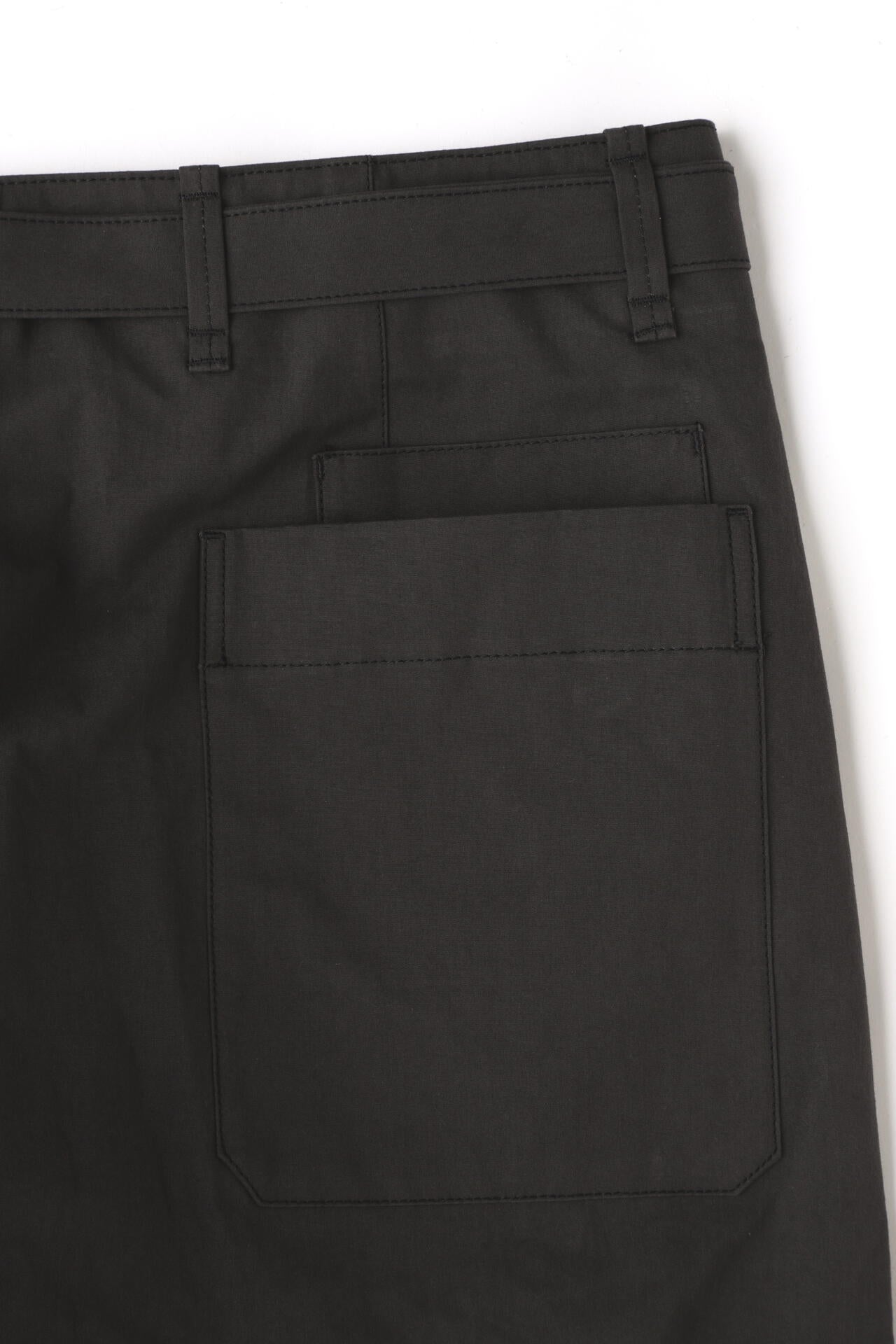 LEMAIRE / SEAMLESS BELTED PANTS