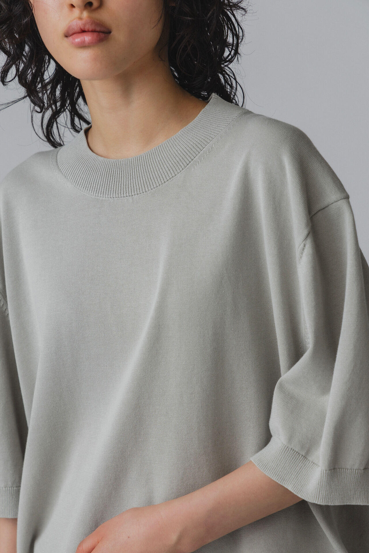 ［別注］STUDIO NICHOLSON / ICE COTTON 12GG SHORT SLEEVE T SHIRT