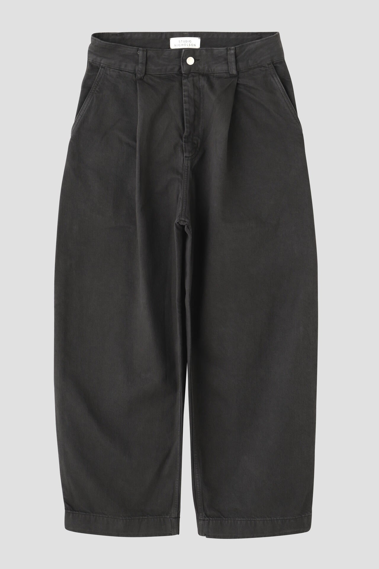 STUDIO NICHOLSON / RCYCLD GRMNT DYE DENIM GARMENT DYED PANT