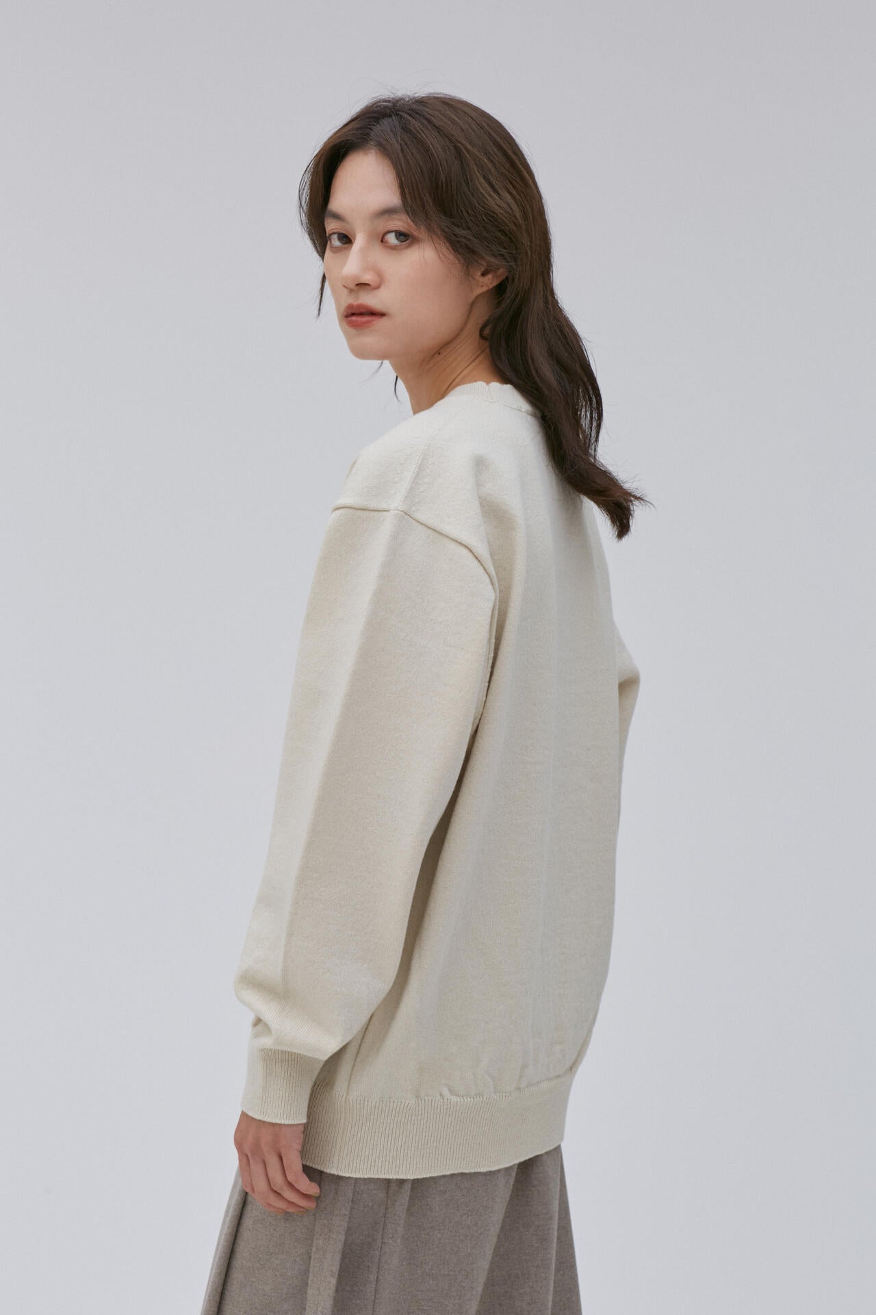 Yonetomi / RIGID CASHMERE KNIT P/O　