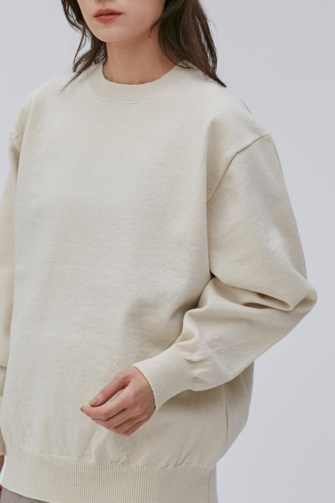Yonetomi / RIGID CASHMERE KNIT P/O　