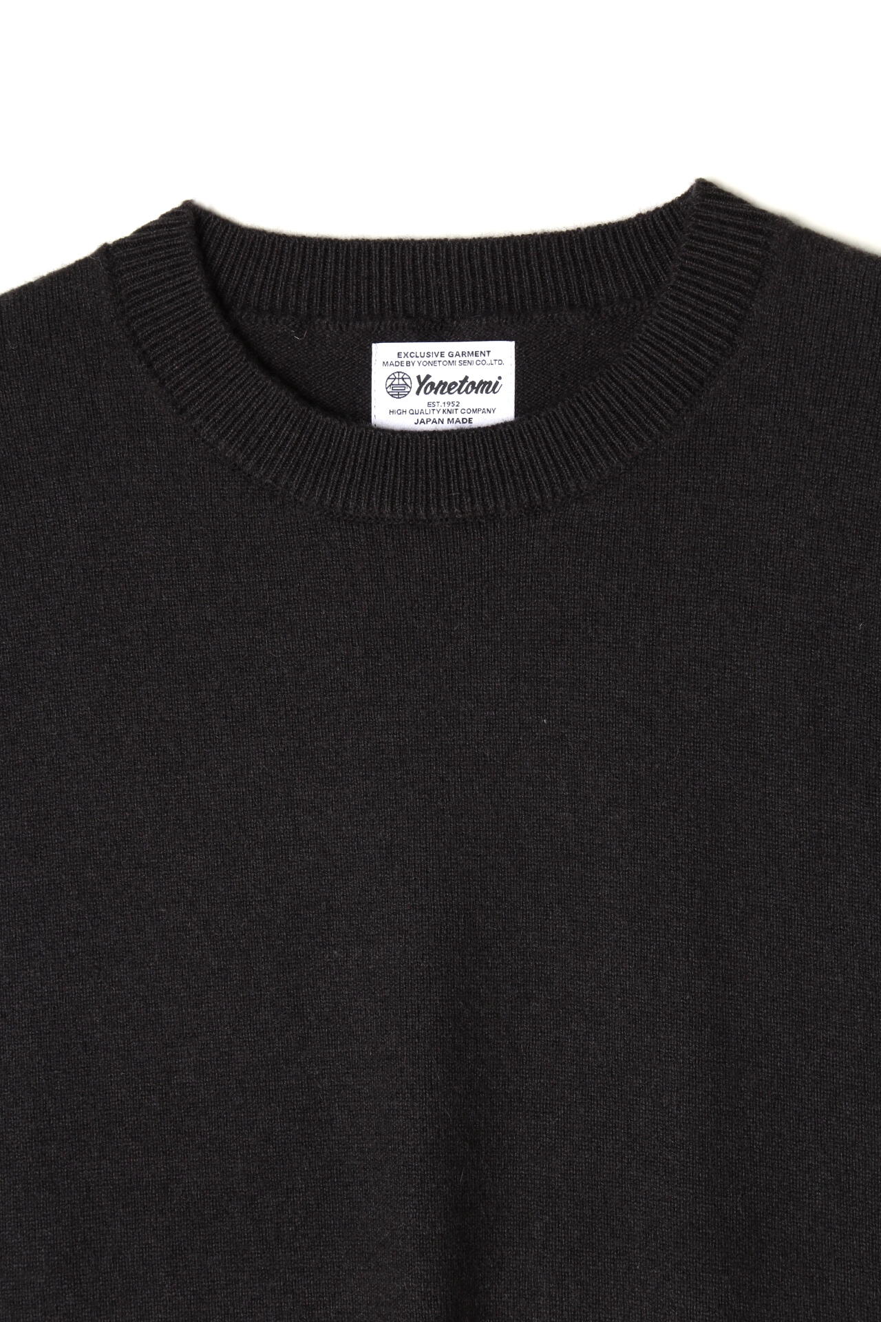 ［別注］Yonetomi / NEW BASIC CASHMERE KNIT P/O