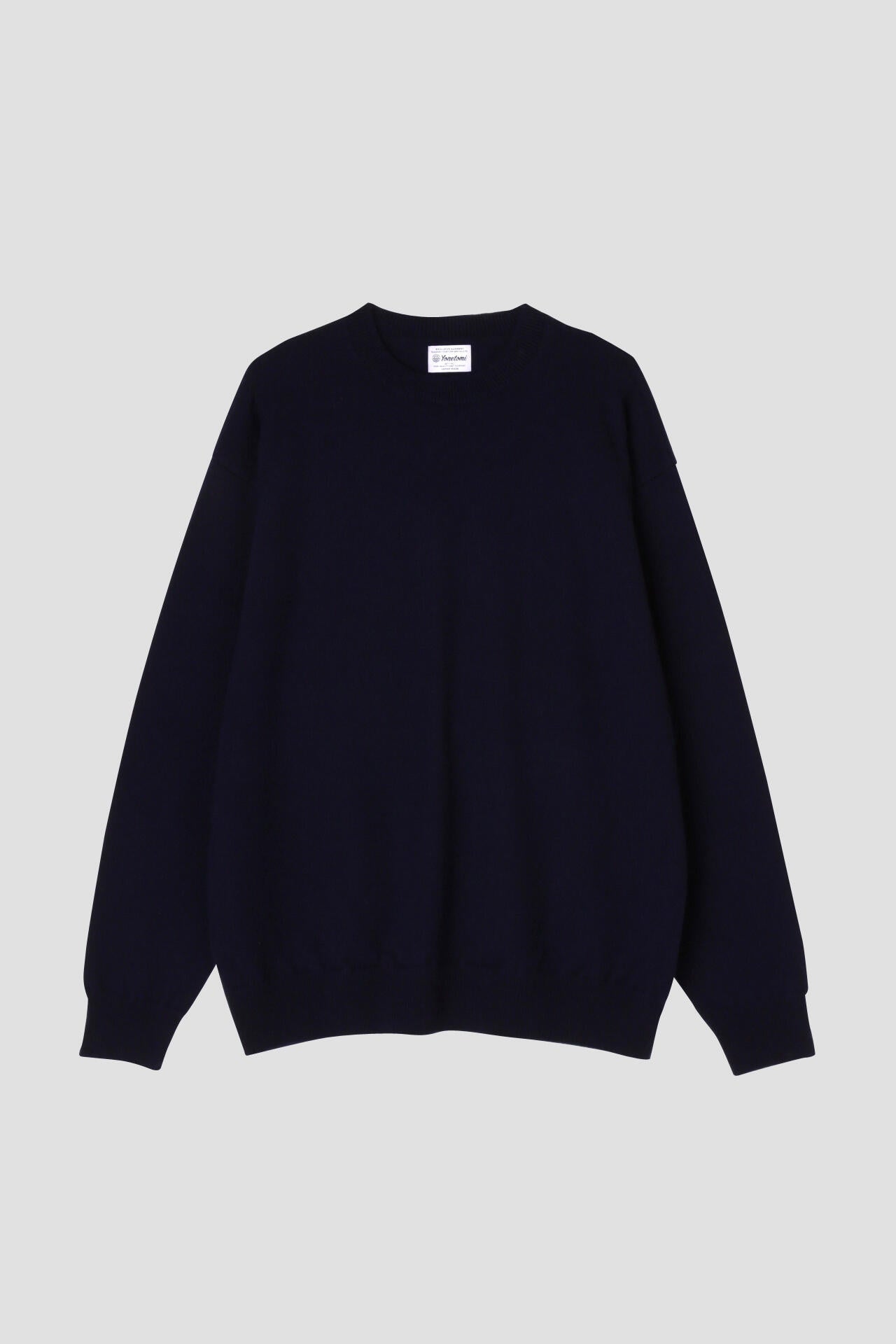 ［別注］Yonetomi / NEW BASIC CASHMERE KNIT P/O