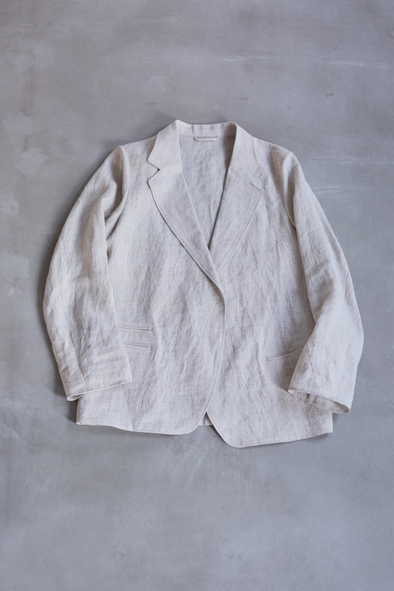 [別注] blurhms / RAMIE LINEN CARDIGAN JACKET