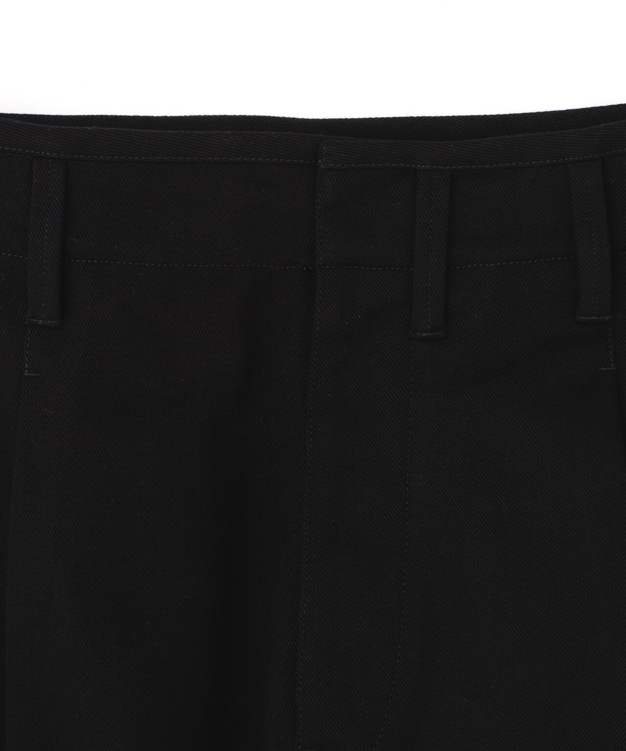 LEMAIRE / HEAVY COTTON DRILL PLEATED CARROT PANTS