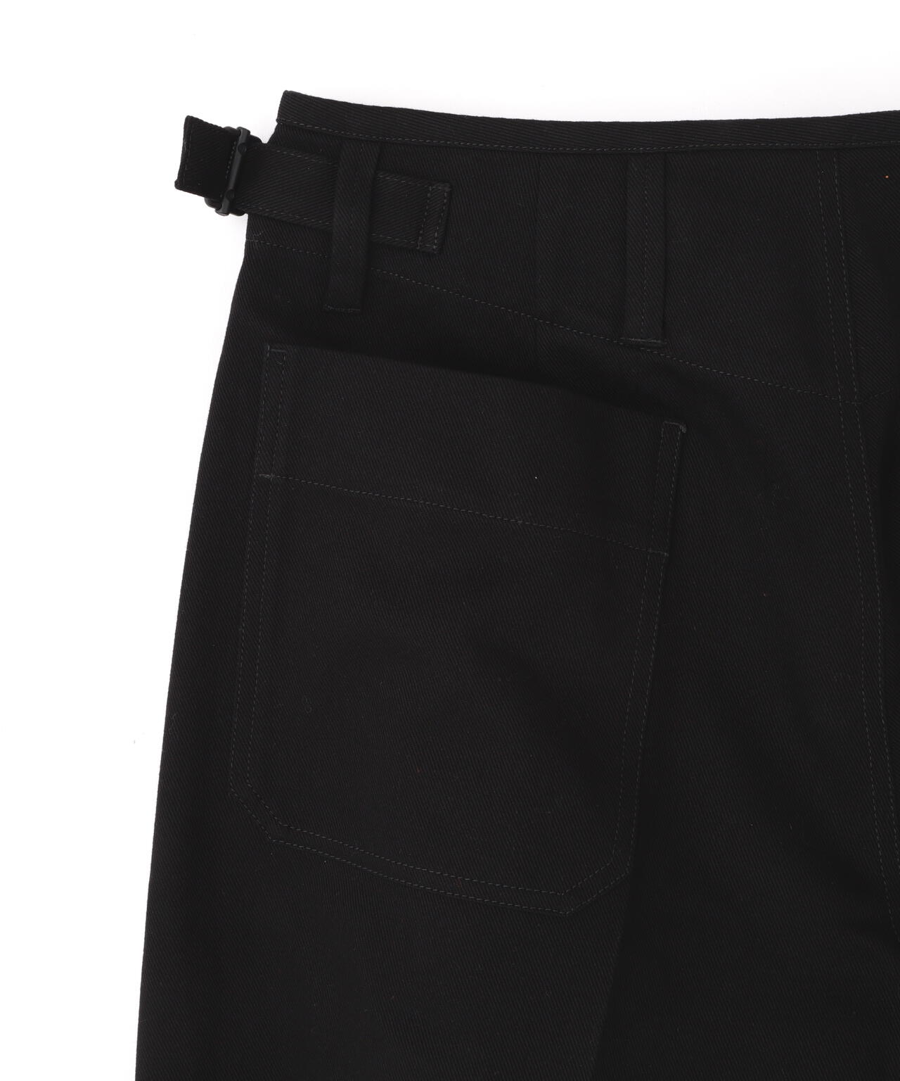 LEMAIRE / HEAVY COTTON DRILL PLEATED CARROT PANTS