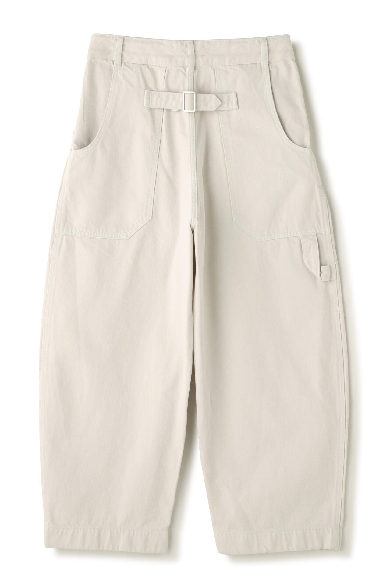 STUDIO NICHOLSON / ARCHIVE MODEL STRIPE DENIM PLEATED CARPENTER PANT