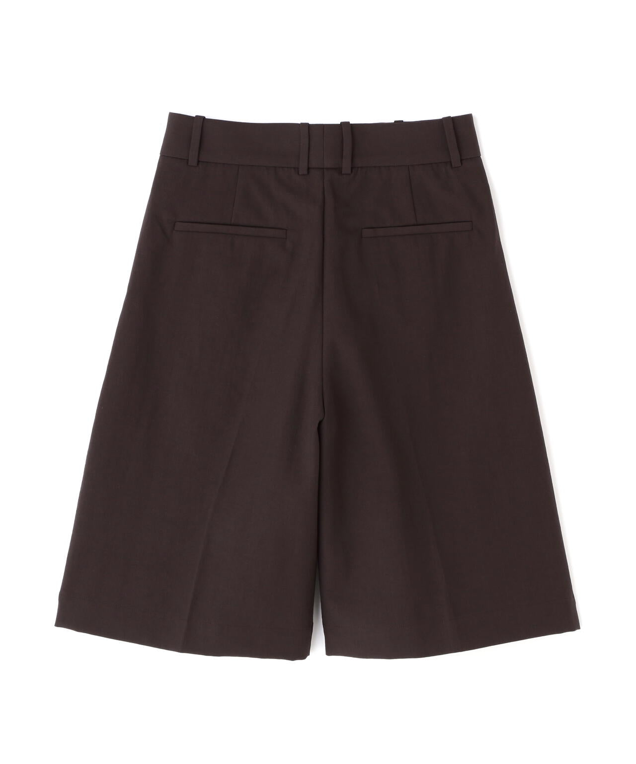 STUDIO NICHOLSON / MID-WEIGHT JERSEY KNEE LENGTH TAILORED SHORT
