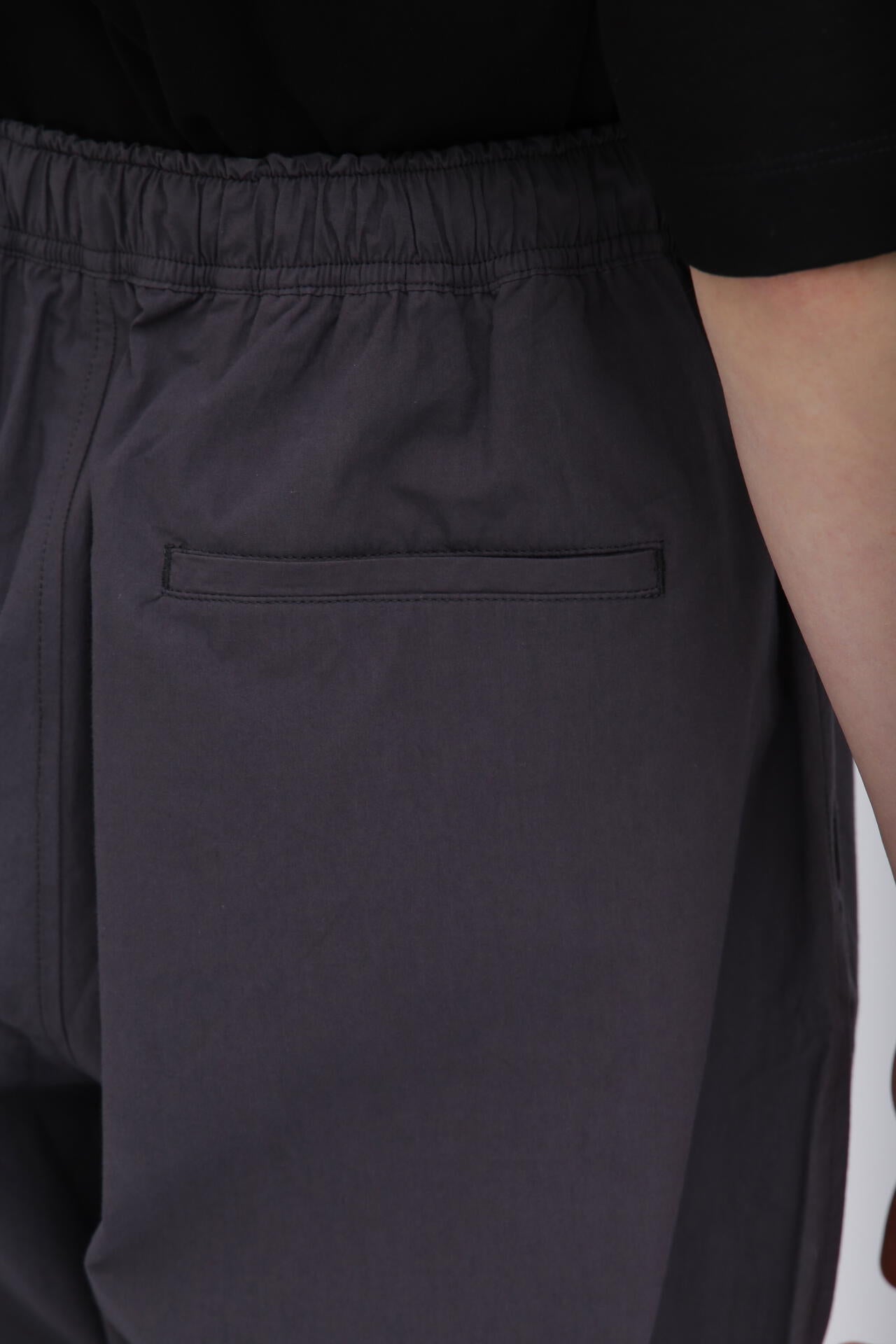 STUDIO NICHOLSON / JAPANESE COTTON NYLON DRAWSTRING WAIST PANT