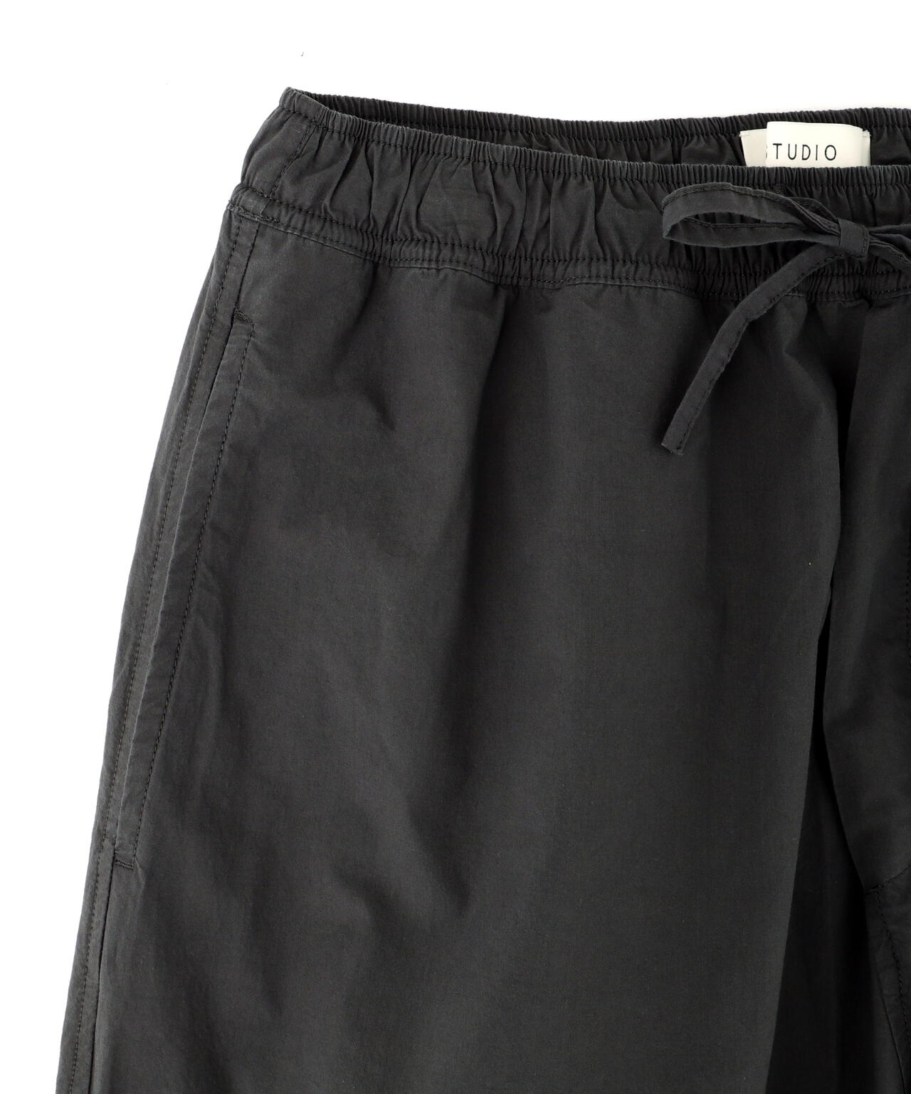 STUDIO NICHOLSON / JAPANESE COTTON NYLON DRAWSTRING WAIST PANT