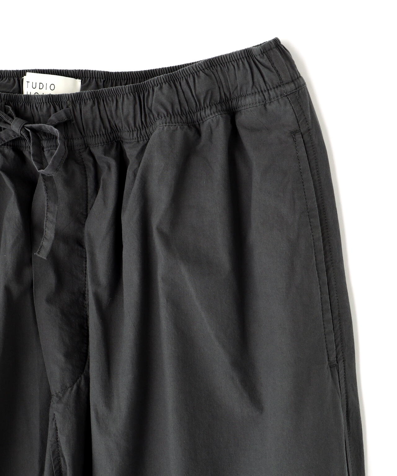 STUDIO NICHOLSON / JAPANESE COTTON NYLON DRAWSTRING WAIST PANT