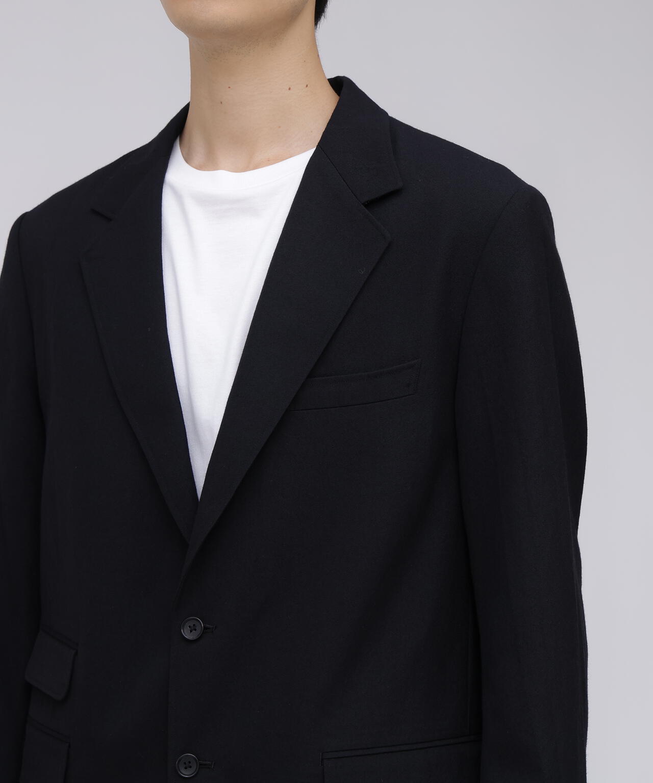 blurhms / WOOL GABARDINE 2B JACKET