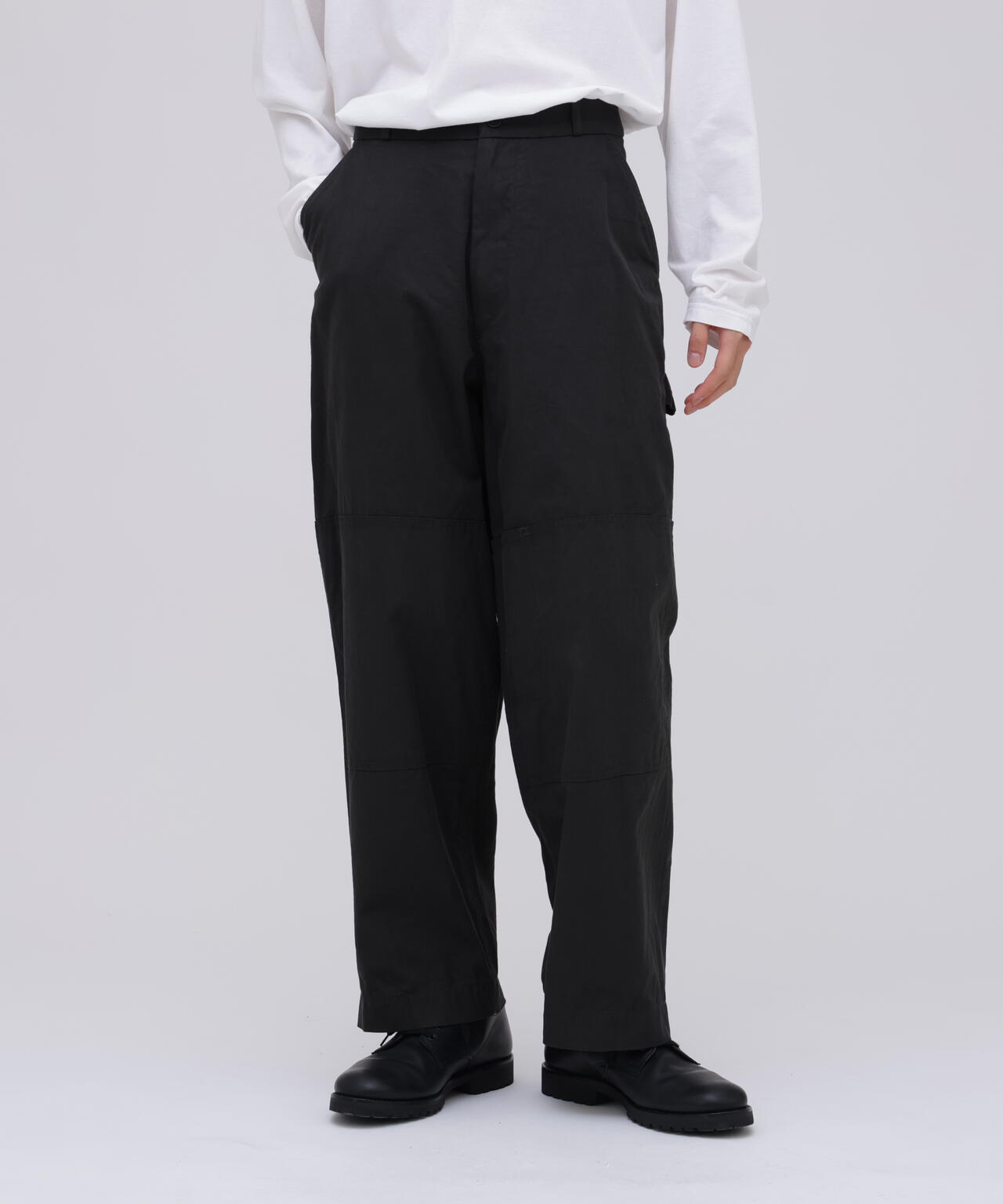 blurhms / COTTON SERGE WORK PANTS