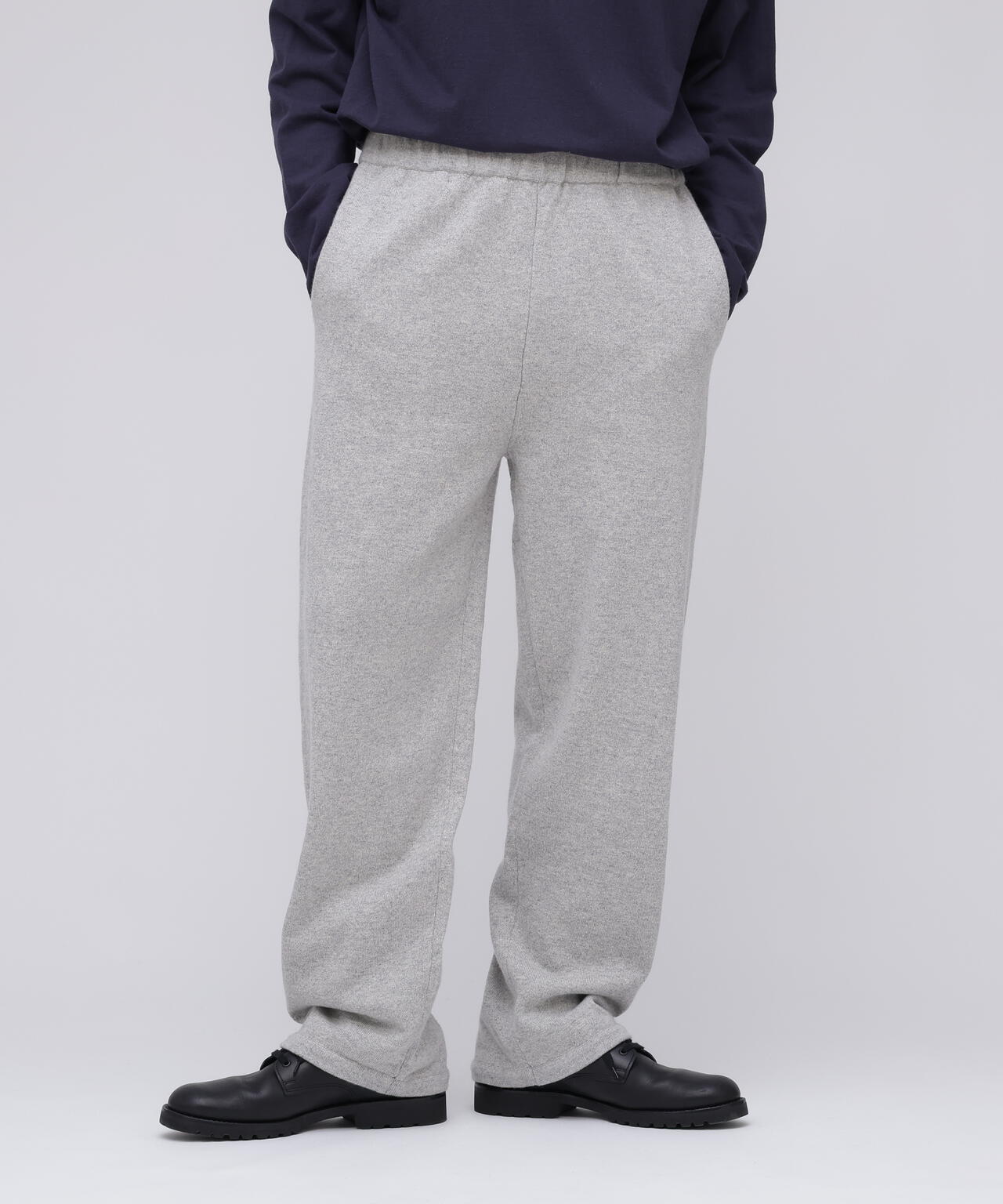 [限定]Yonetomi / RIGID CASHMERE SWEATER PANTS