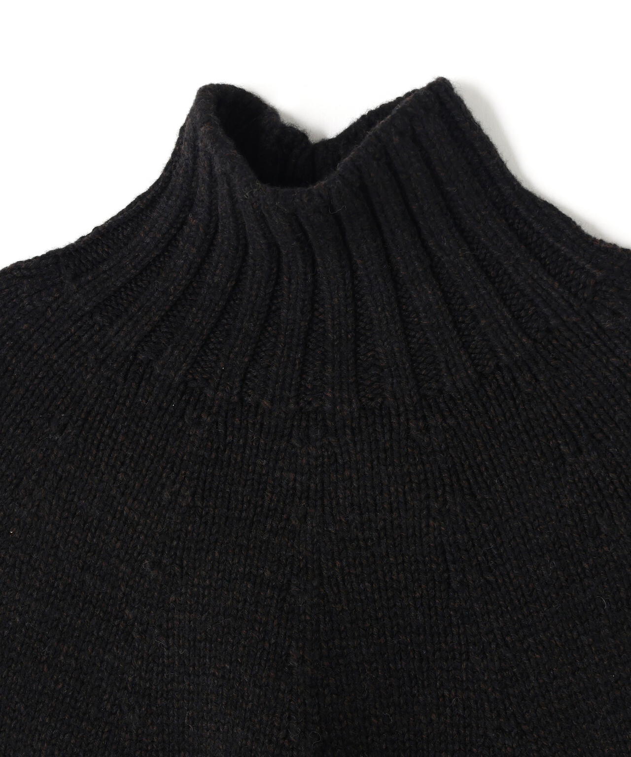 slopeslow / yoke top turtle neck sweater