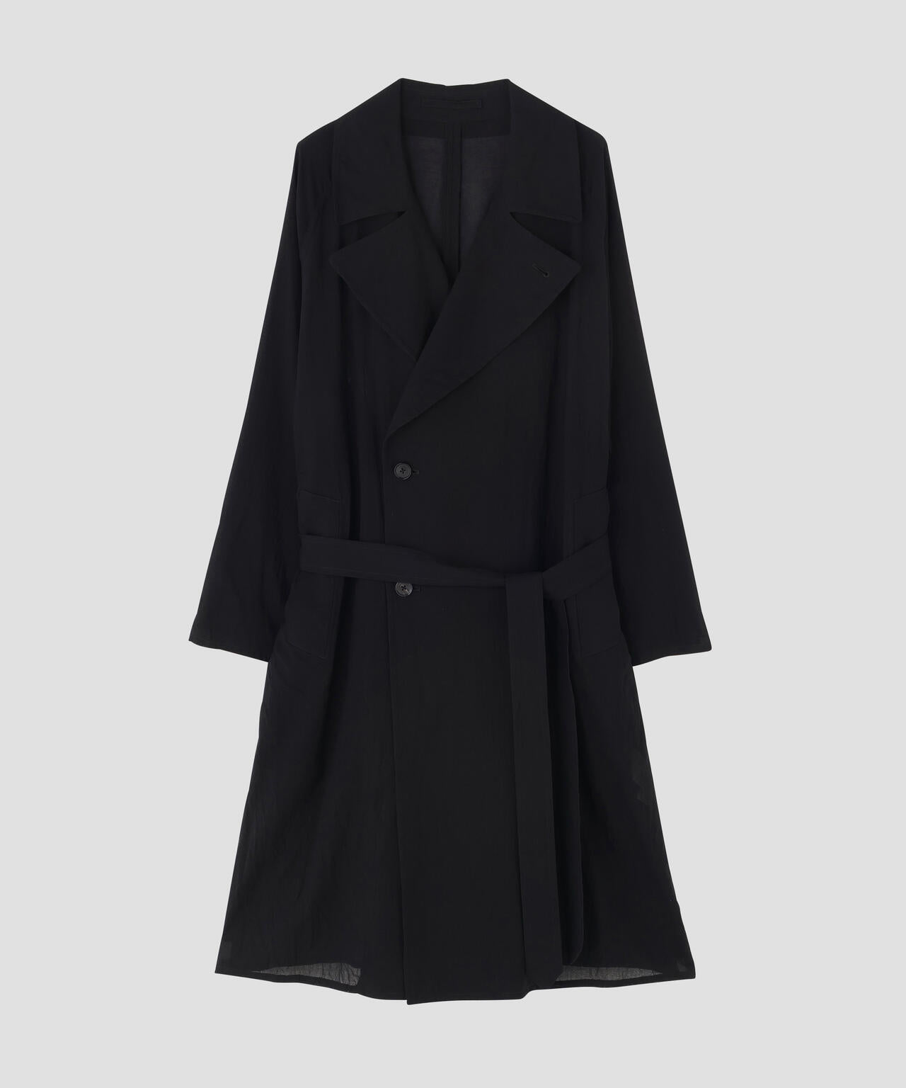[別注]blurhms / SILK-COTTON VOILE LIGHT TRENCH COAT