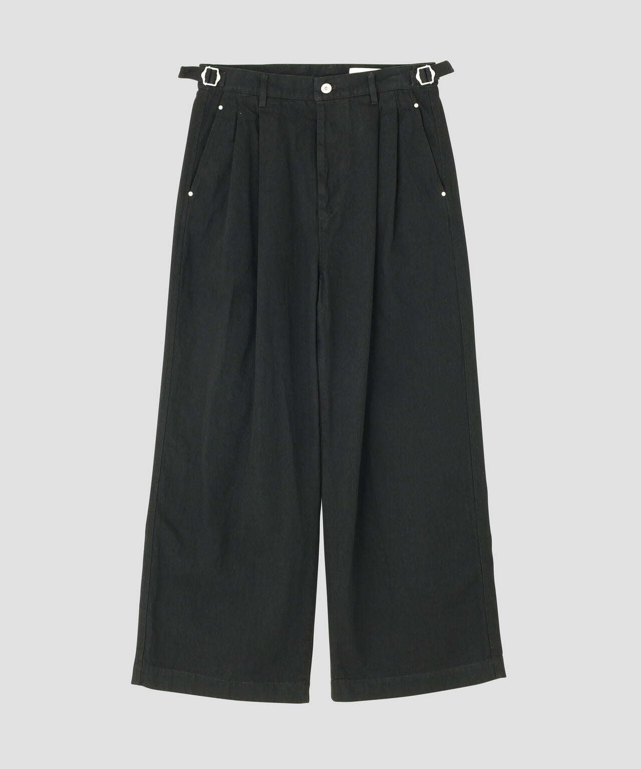 IRENISA / TWO TUCKS BUGGY PANTS