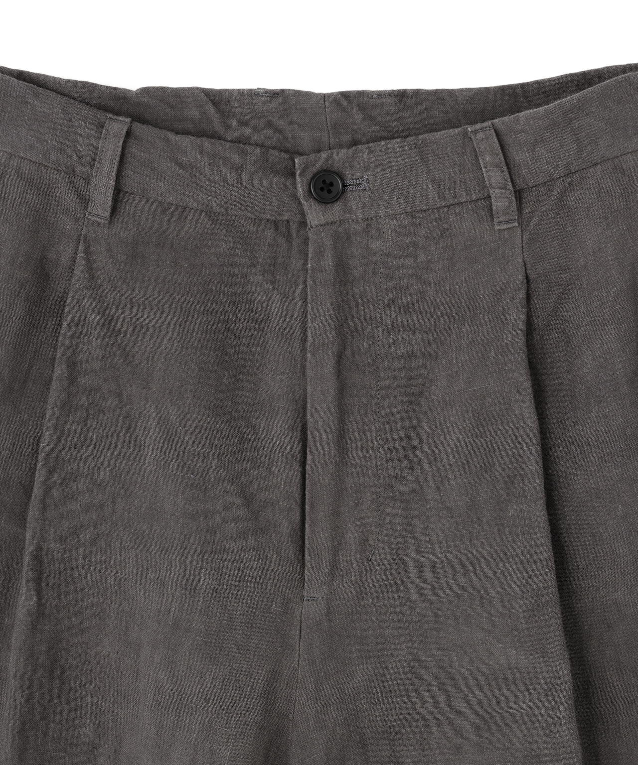 POLYPLOID / TUCK WIDE SHORTS B