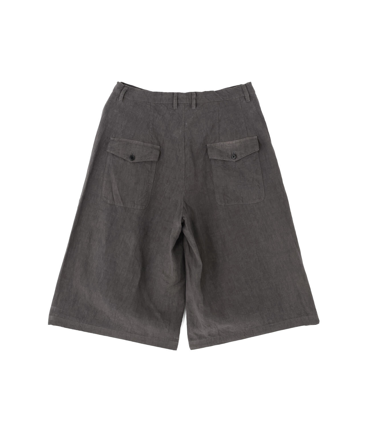 POLYPLOID / TUCK WIDE SHORTS B