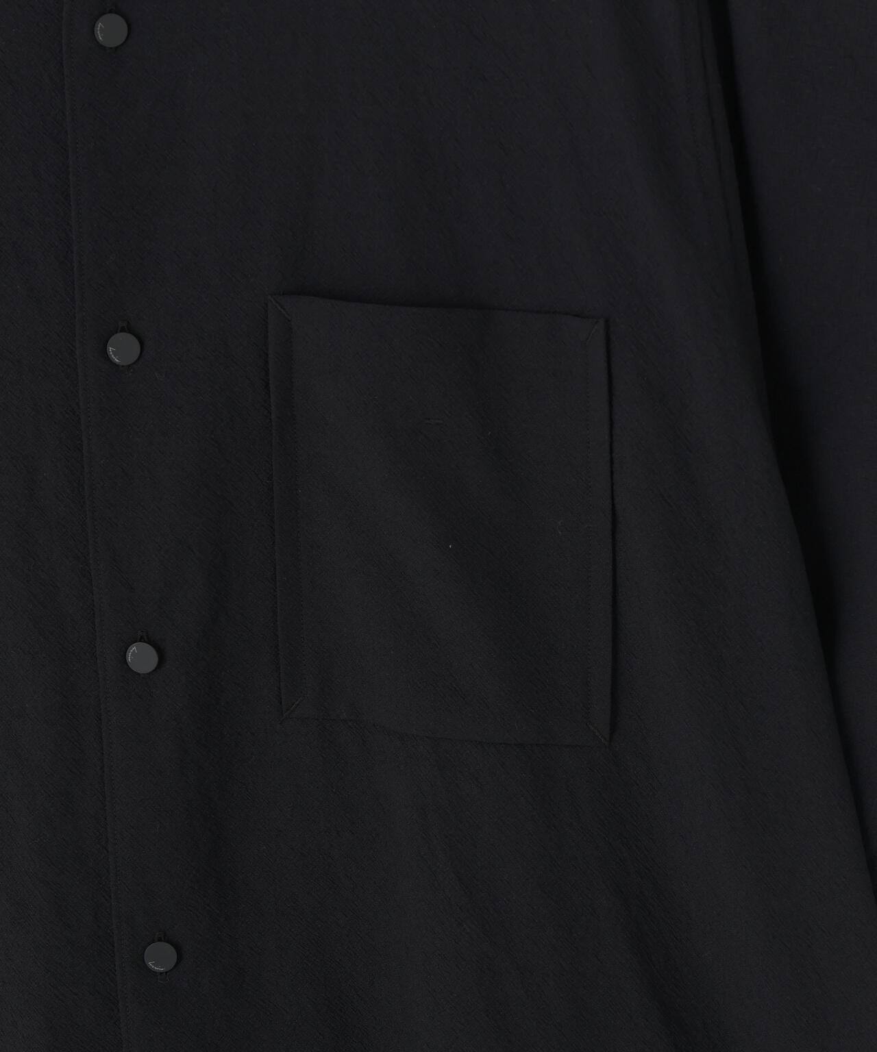 IRENISA / EXTENDED YOKE HALF-SLEEVED SHIRT