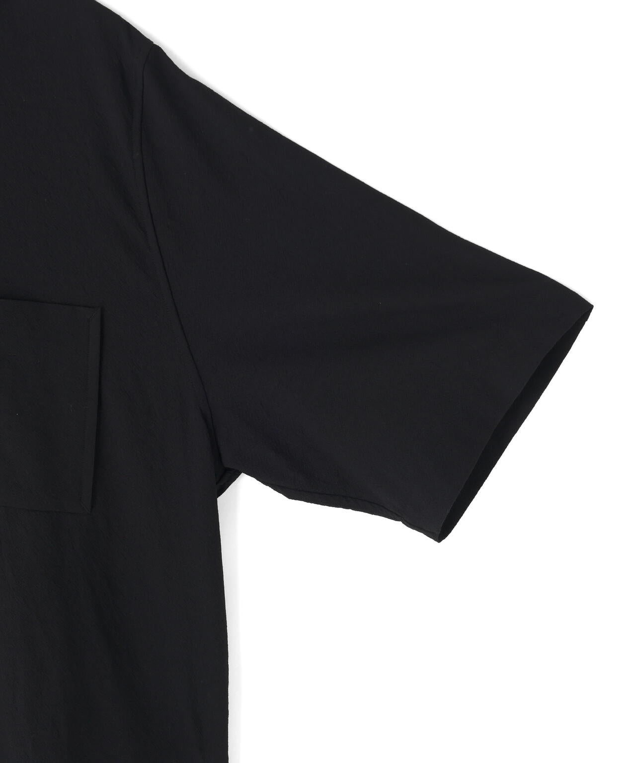 IRENISA / EXTENDED YOKE HALF-SLEEVED SHIRT