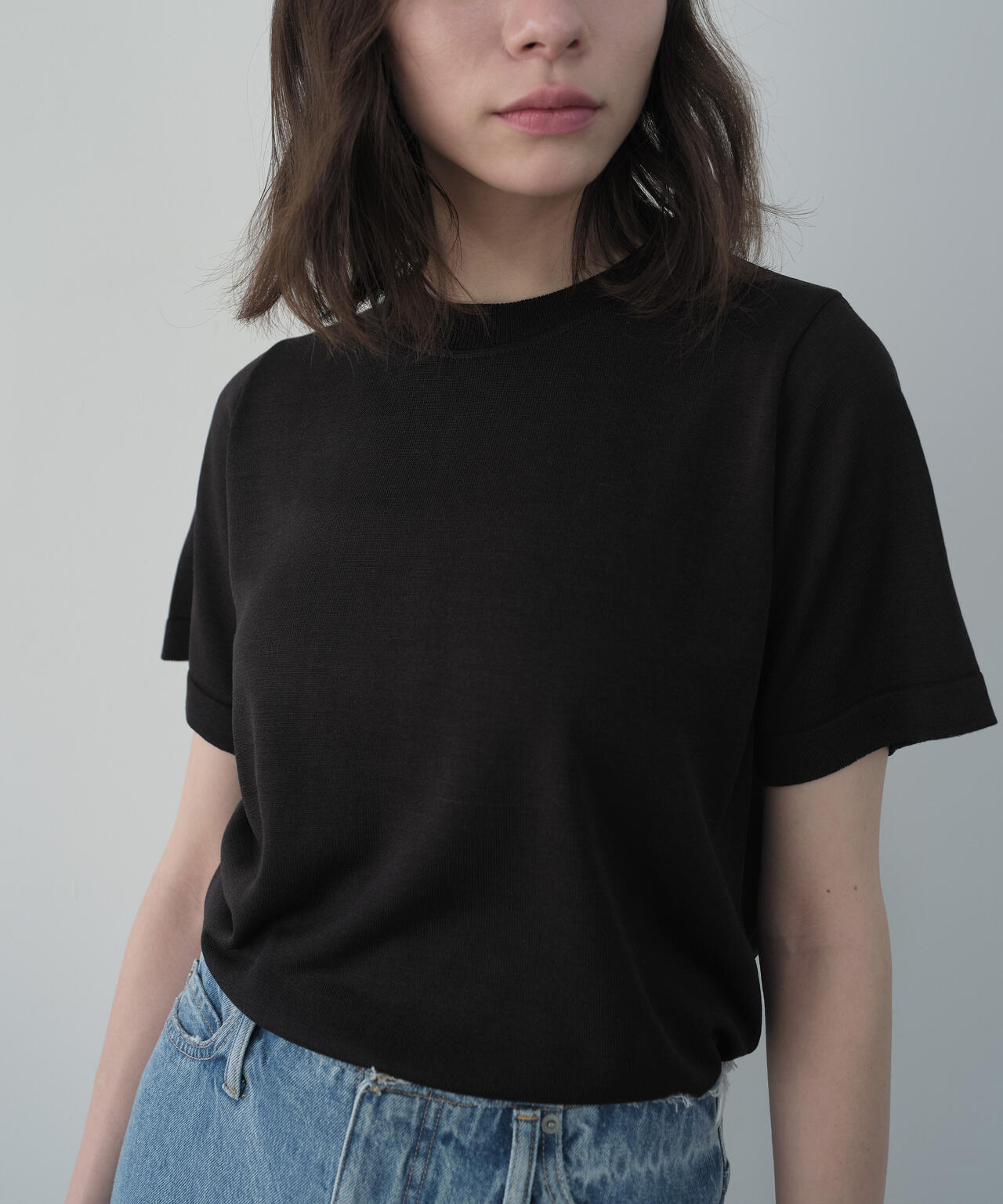 [別注]Yonetomi / SILK KNIT TEE