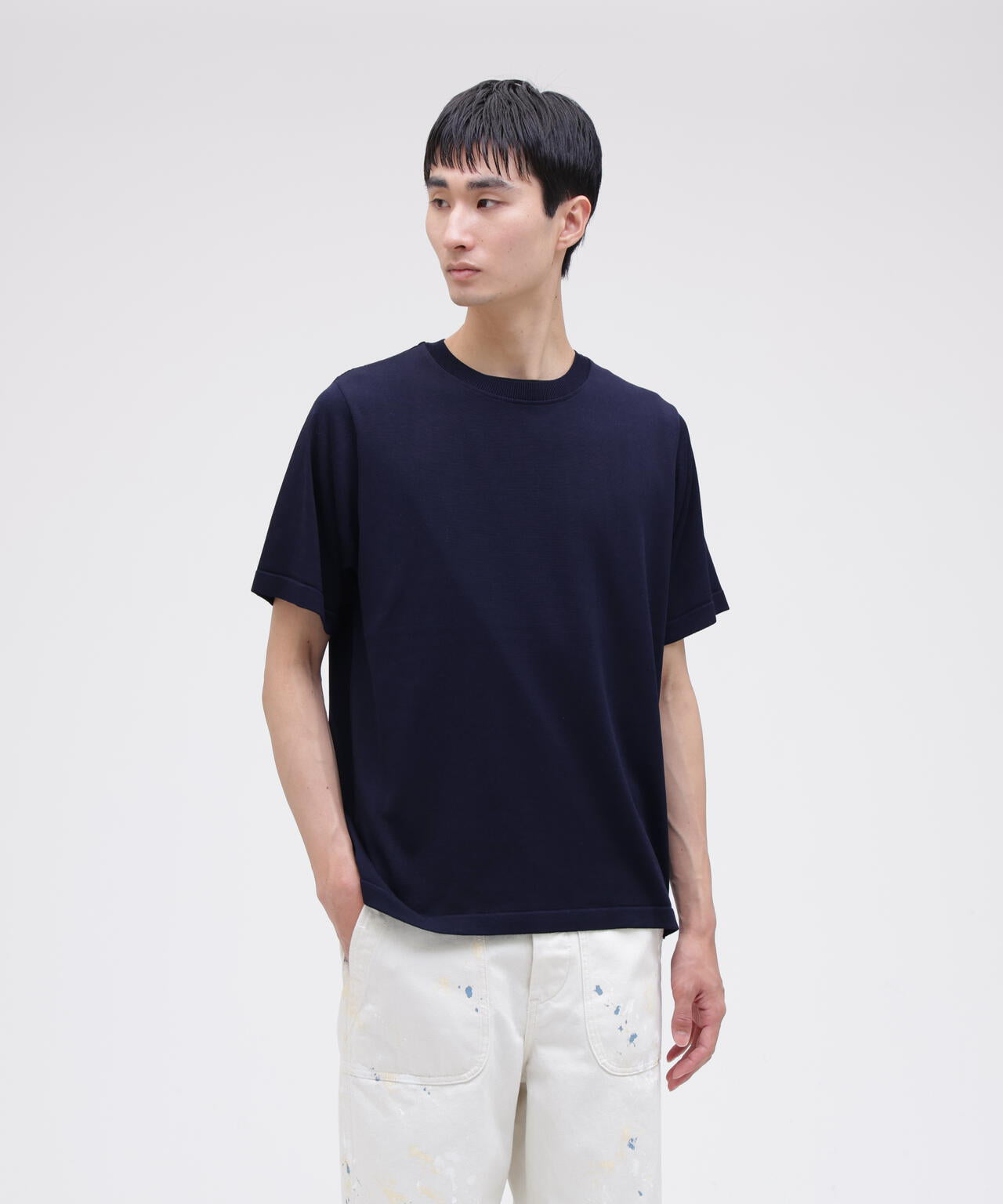[別注]Yonetomi / SILK KNIT TEE