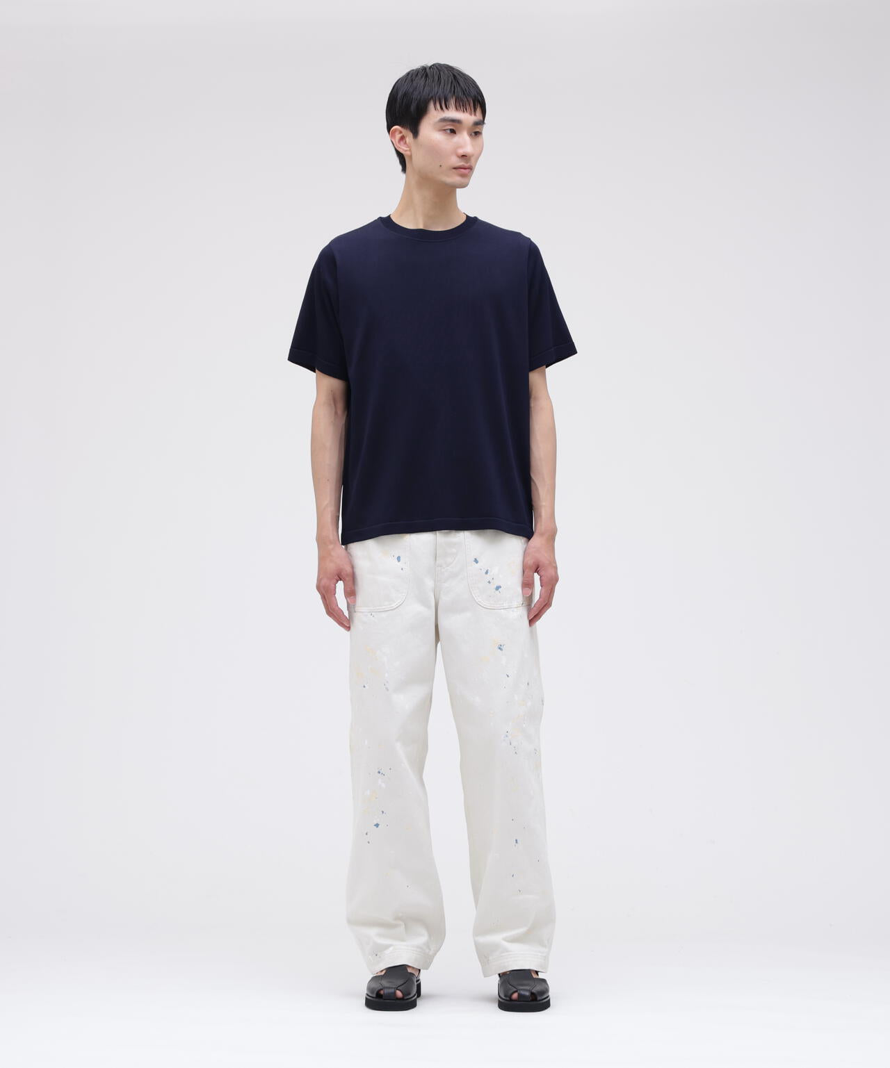 [別注]Yonetomi / SILK KNIT TEE
