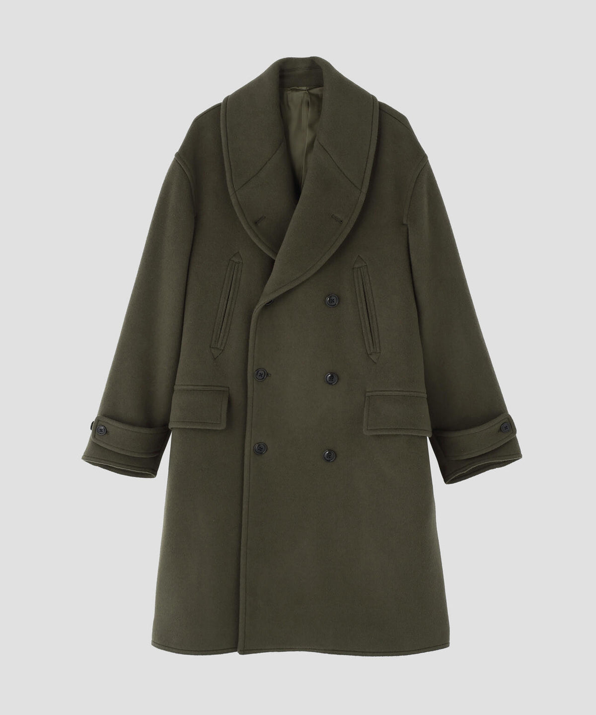 blurhmsROOTSTOCK / WOOL MELTON MACKINAW COAT MEN