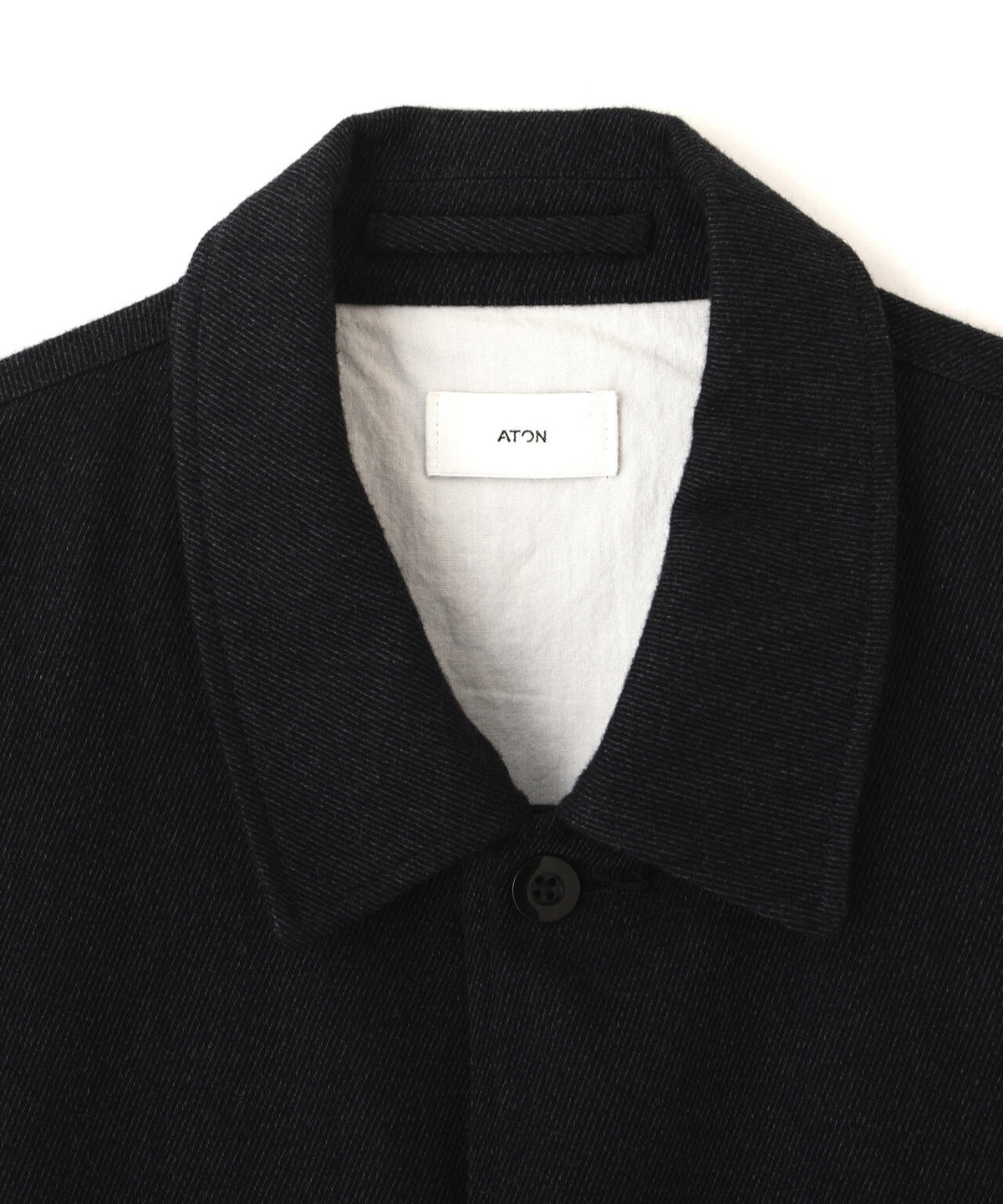 ATON / WOOL COTTON KERSEY WORK JACKET